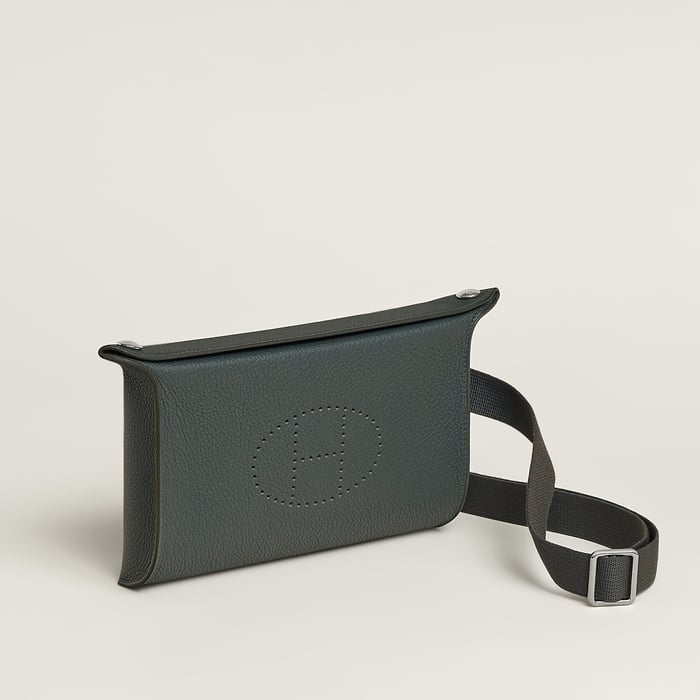 Vert Mangrove Hermès Videpoches Bag