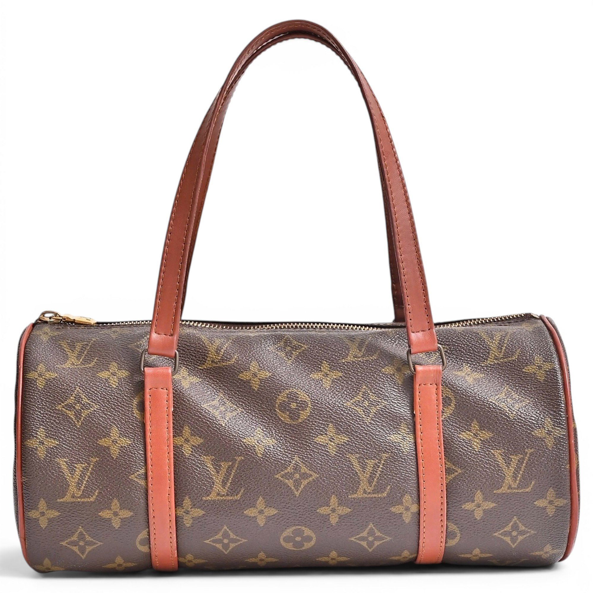 Papillon leather handbag