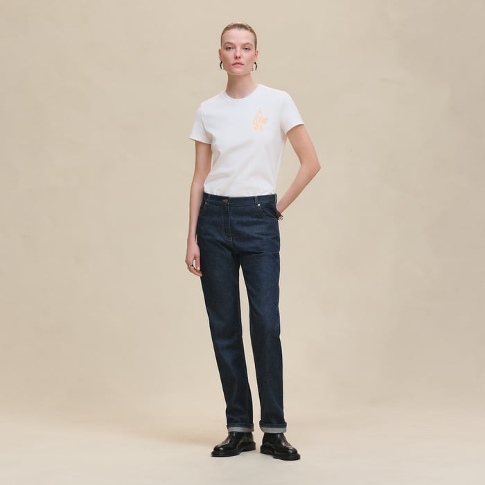 Blanc Printed Straight T-shirt