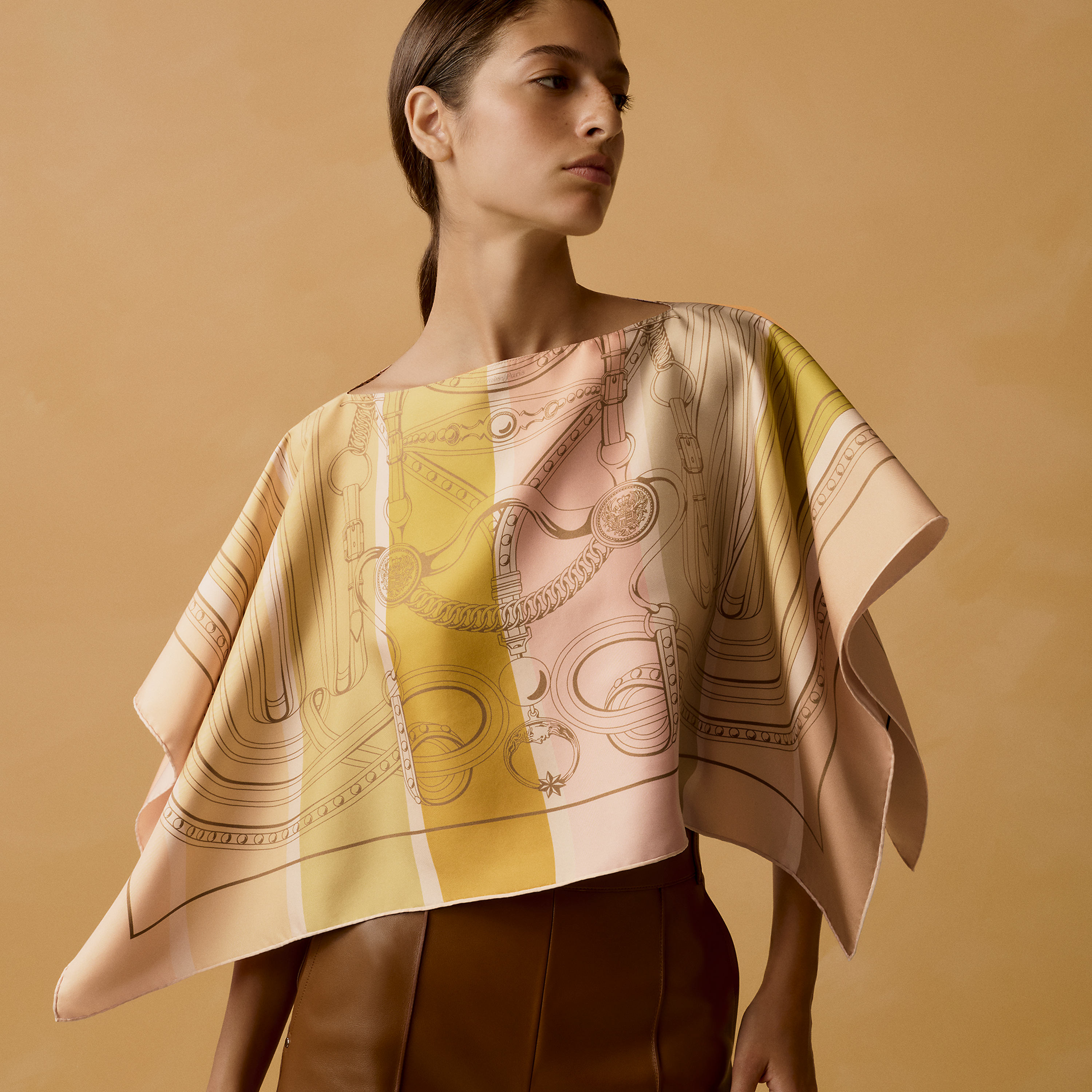 Grand Tralala double face dossard scarf