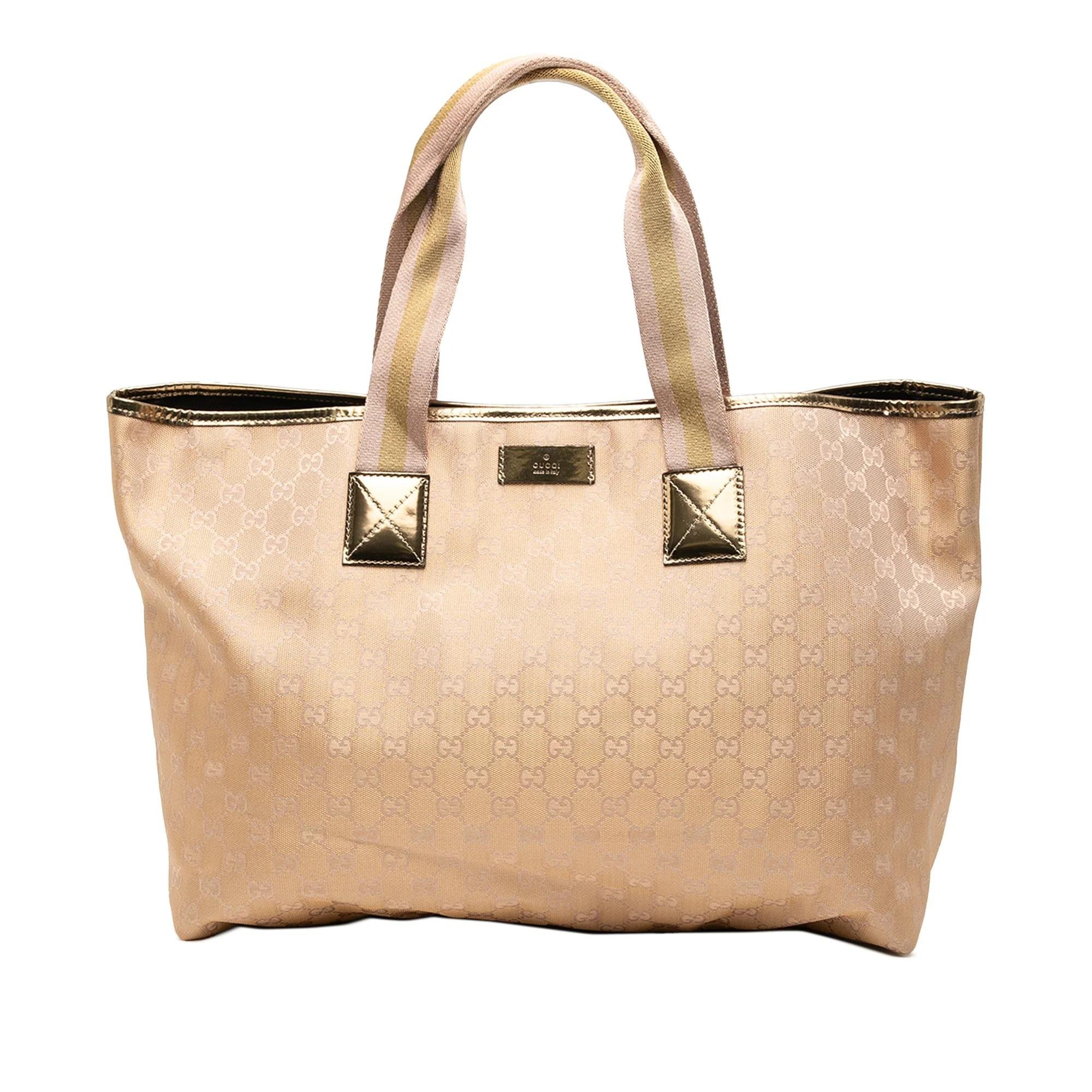 Leather tote