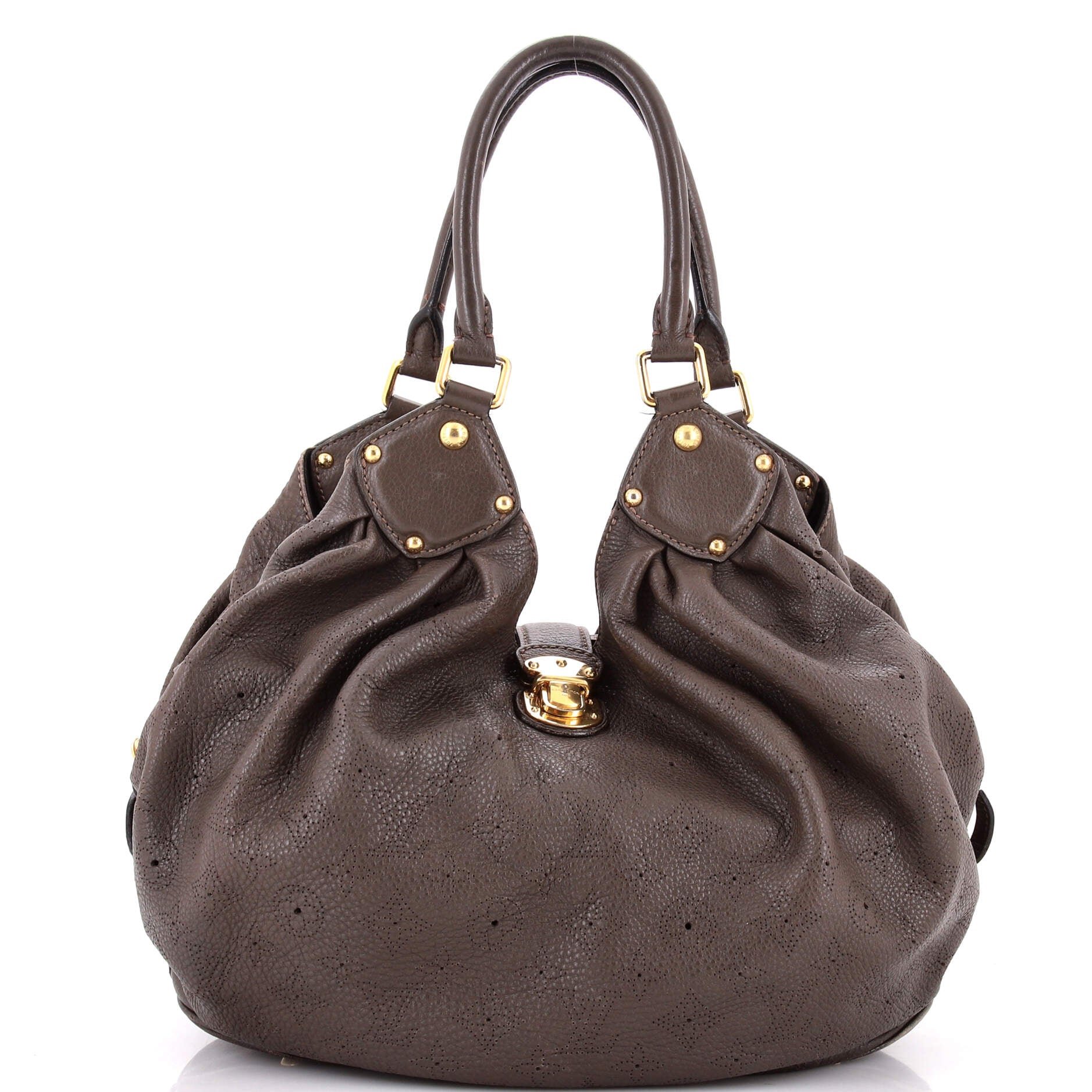 Louis Vuitton L Hobo Mahina Leather