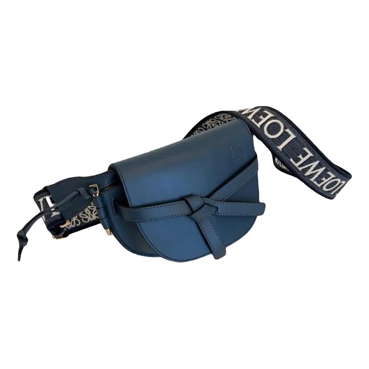 Gate leather crossbody bag