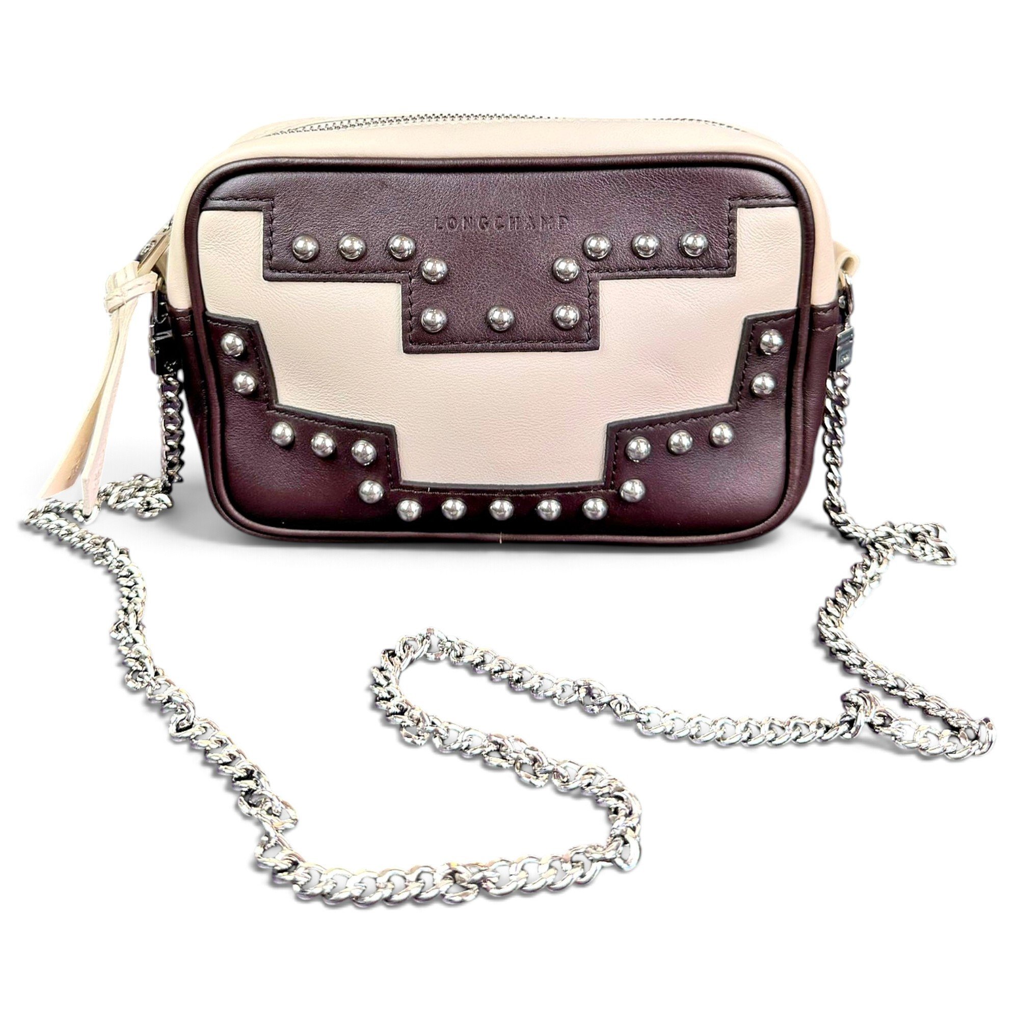 Mademoiselle leather crossbody bag