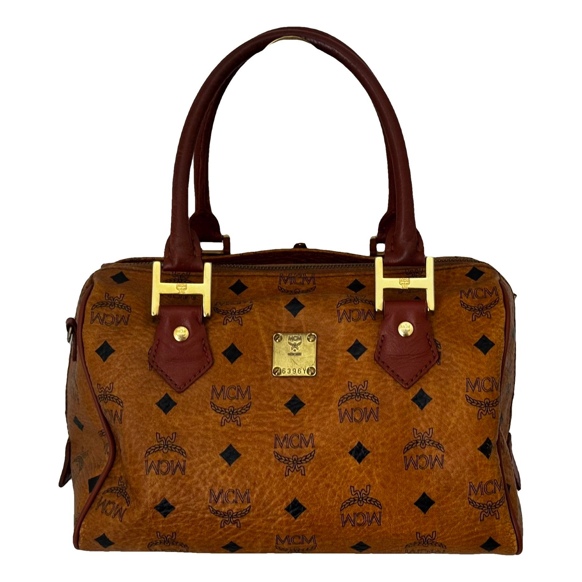 Boston vegan leather handbag