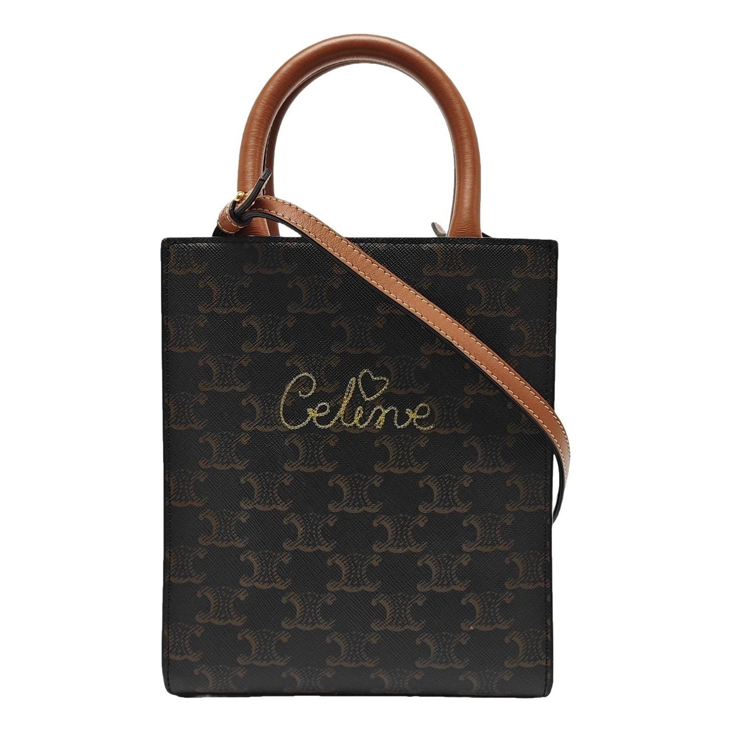 Leather handbag