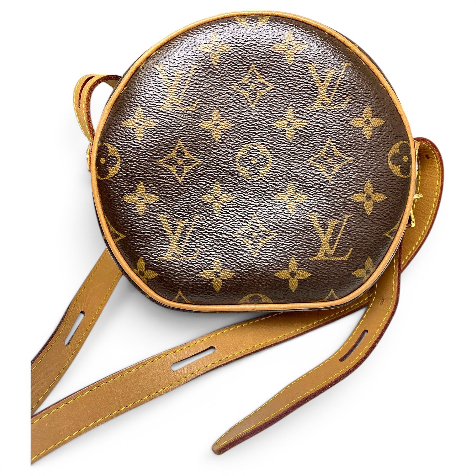 Boîte chapeau souple leather crossbody bag