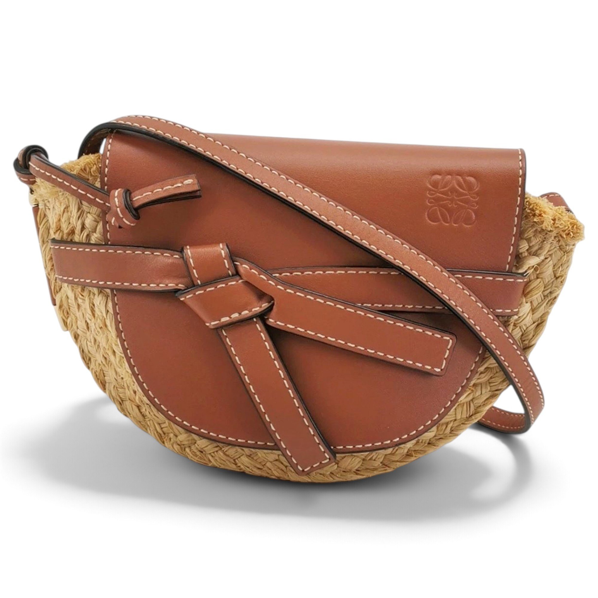 Gate leather handbag