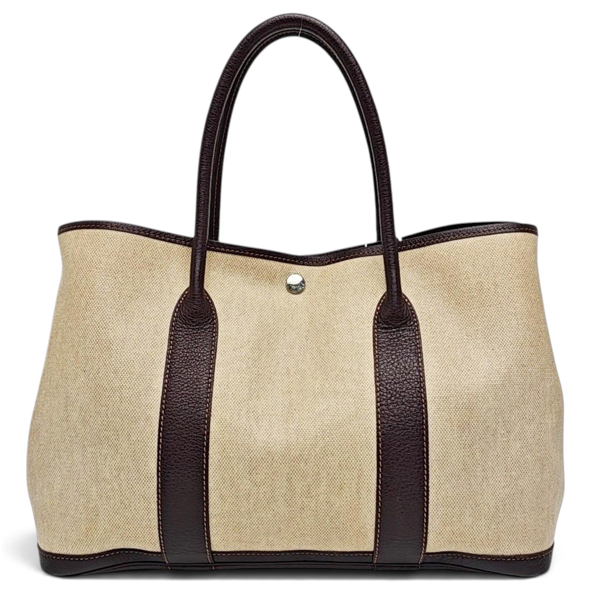 Garden Party leather handbag