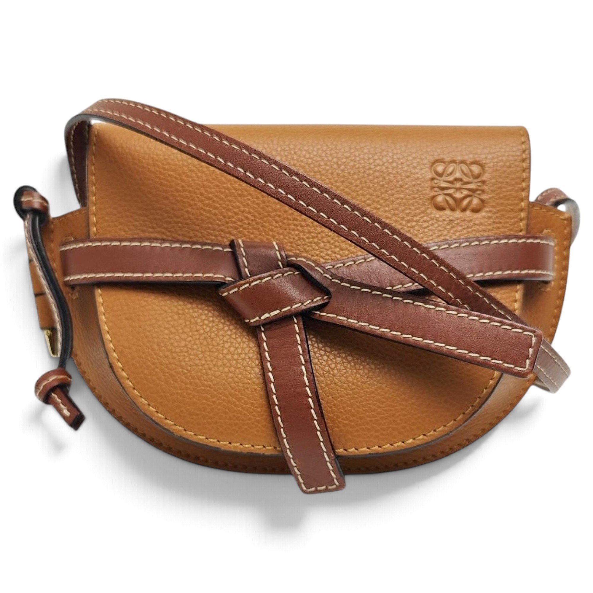 Gate leather handbag