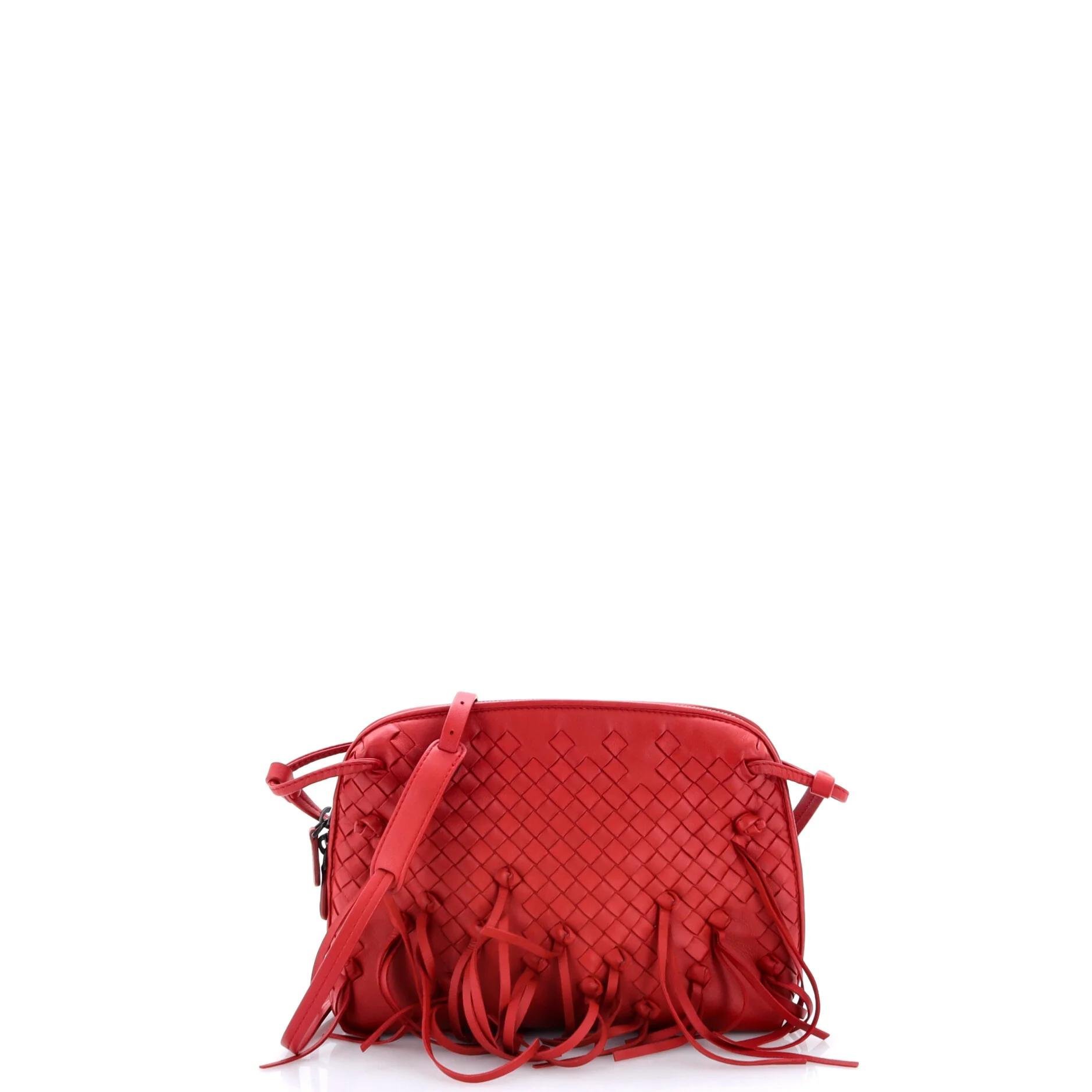 Leather crossbody bag
