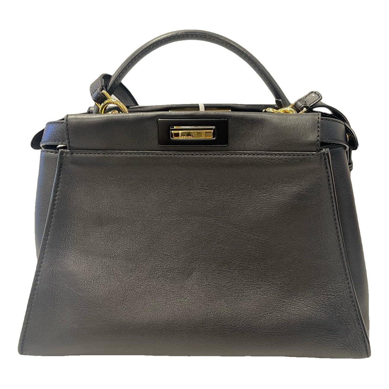 Peekaboo leather handbag