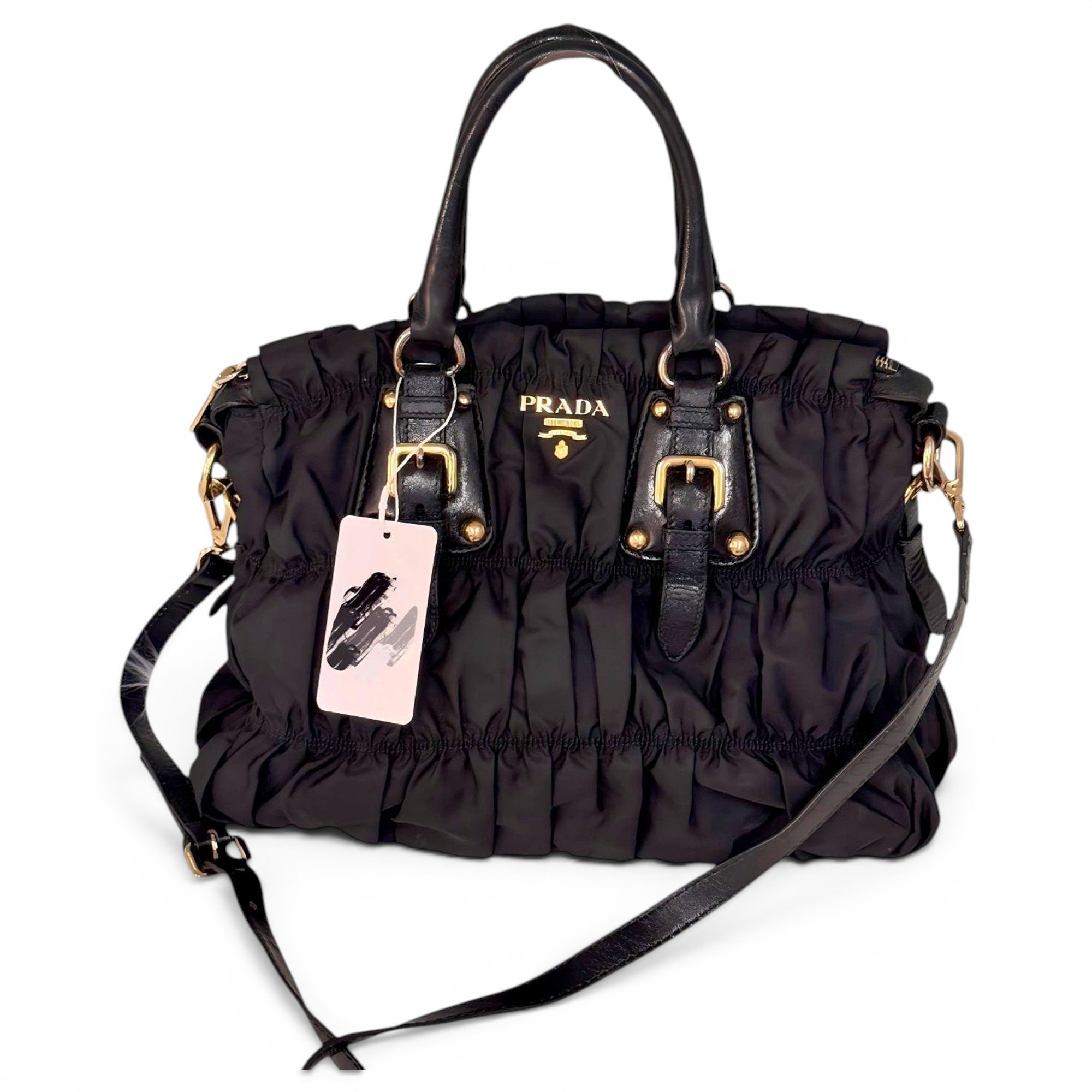 Leather handbag