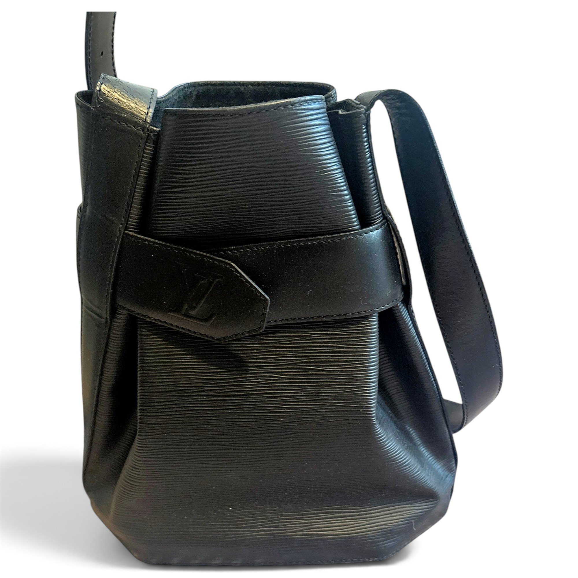 Sac d'épaule leather handbag