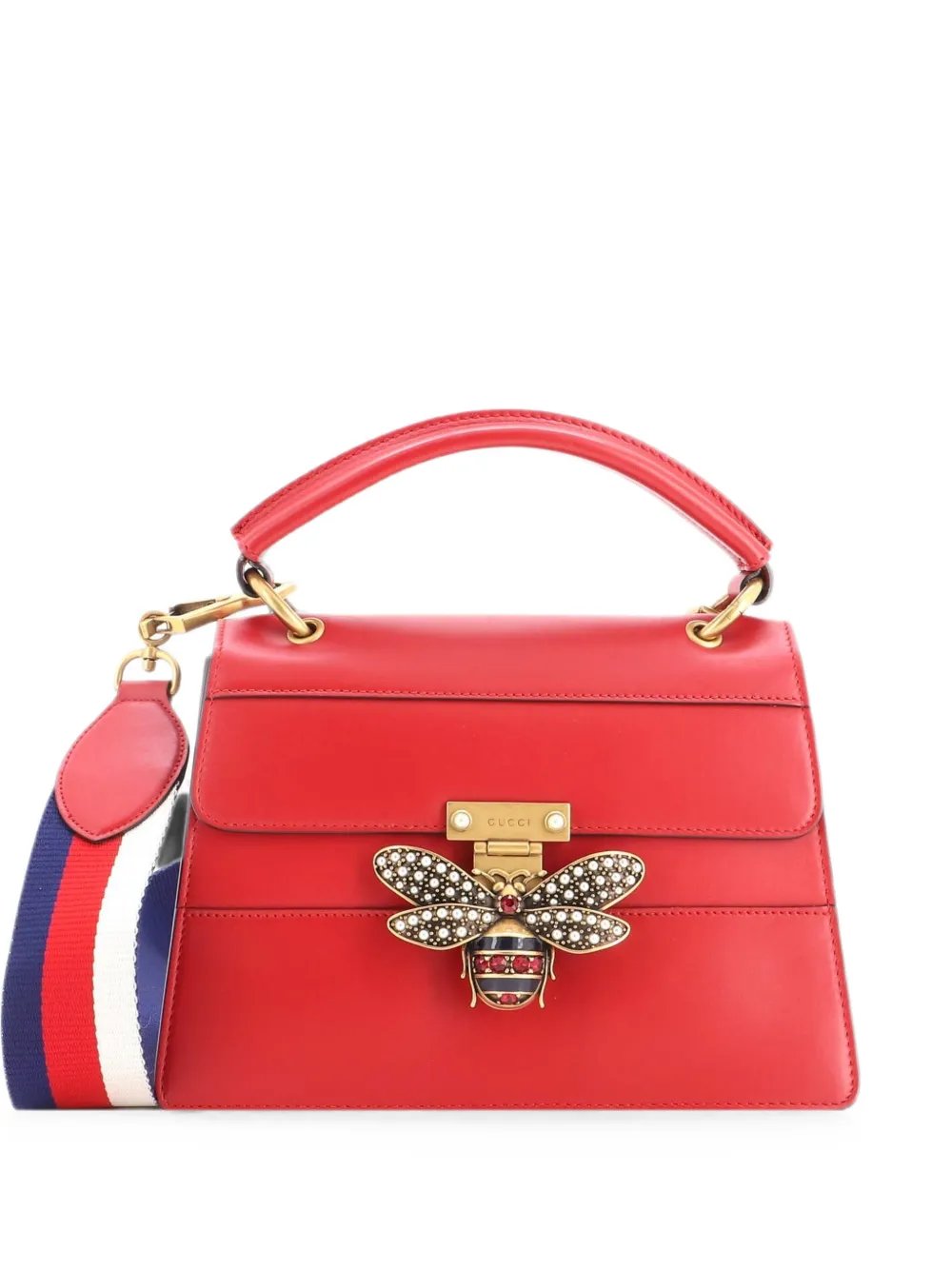 Queen Margaret Top Handle Bag Leather Small satchel