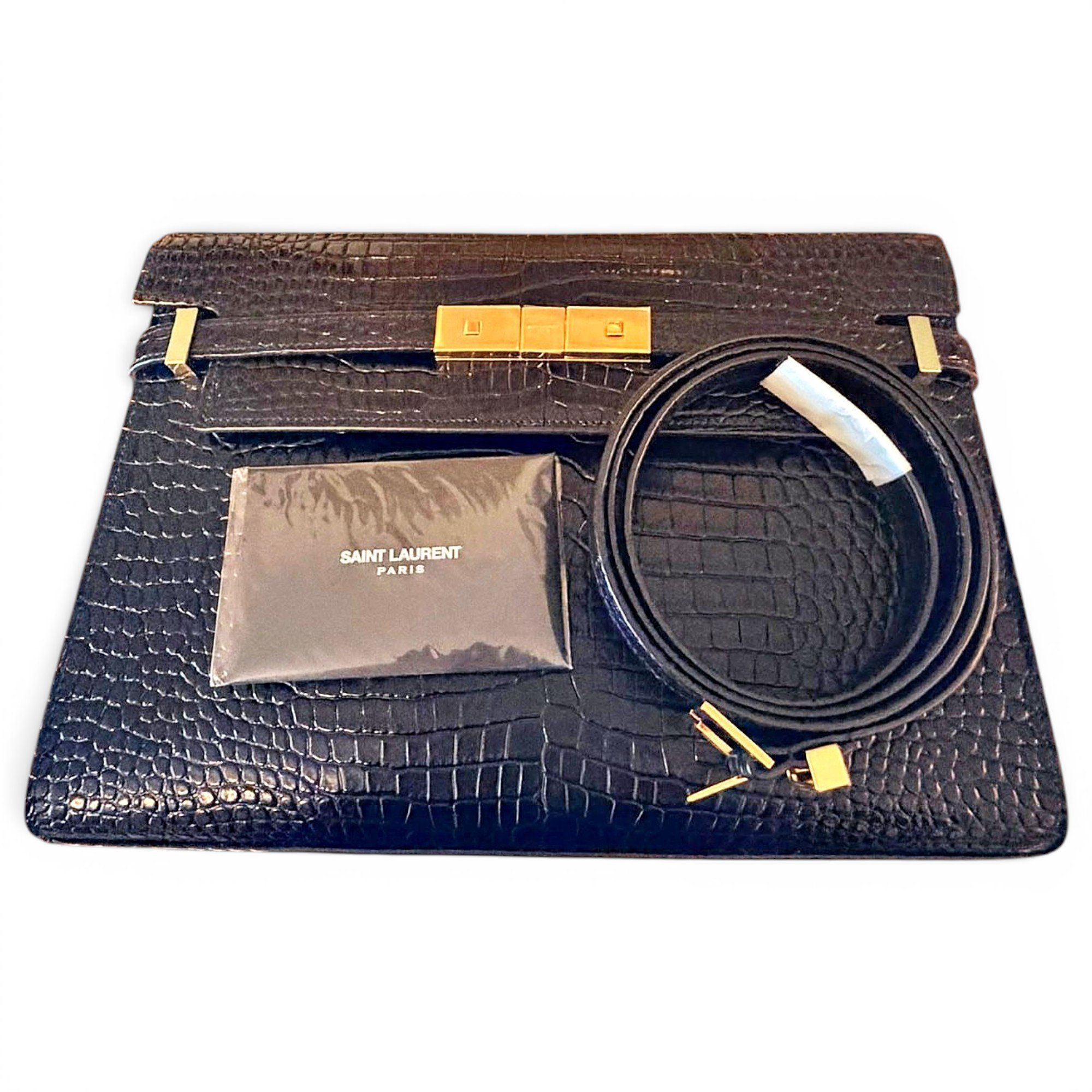 Manhattan leather satchel