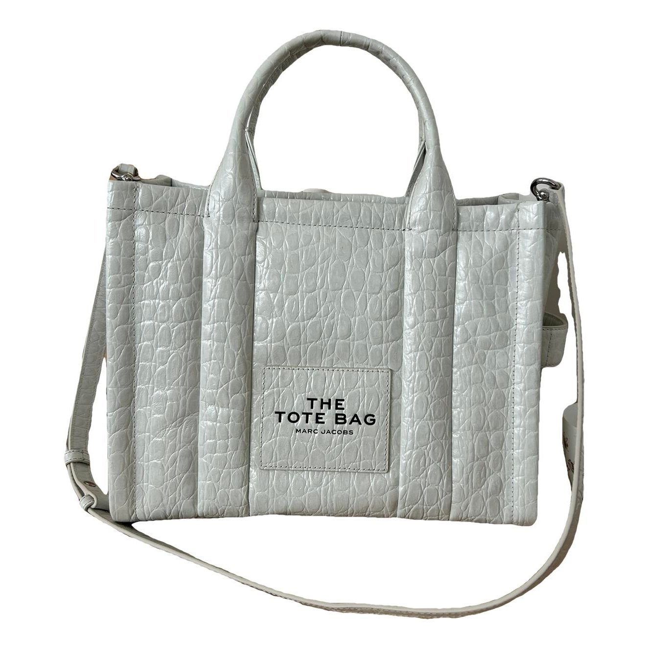 The Tag Tote leather tote