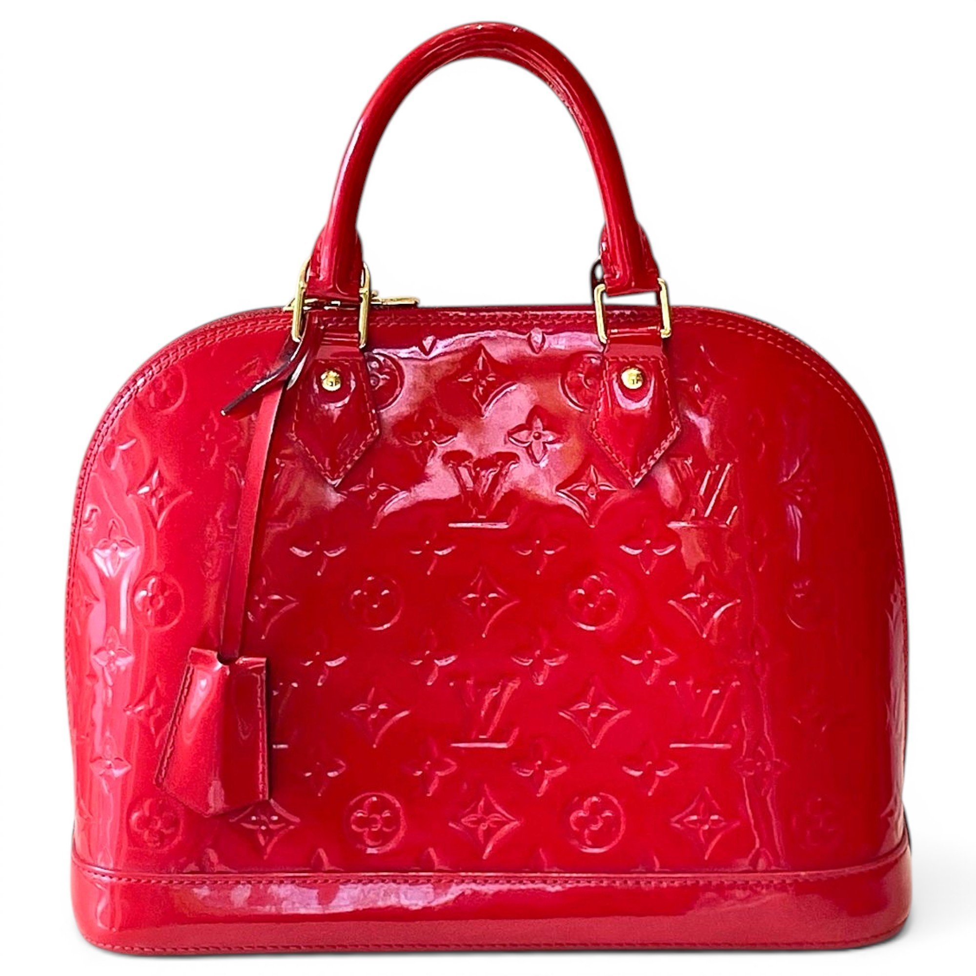 Alma patent leather handbag