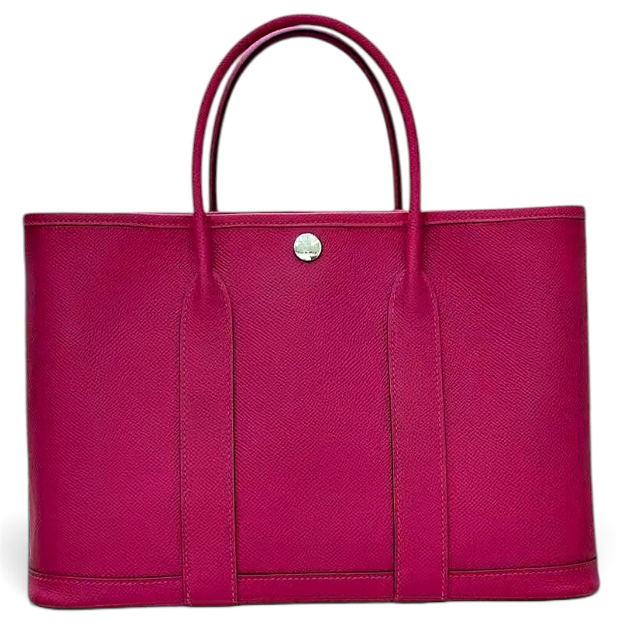 Garden Party leather handbag