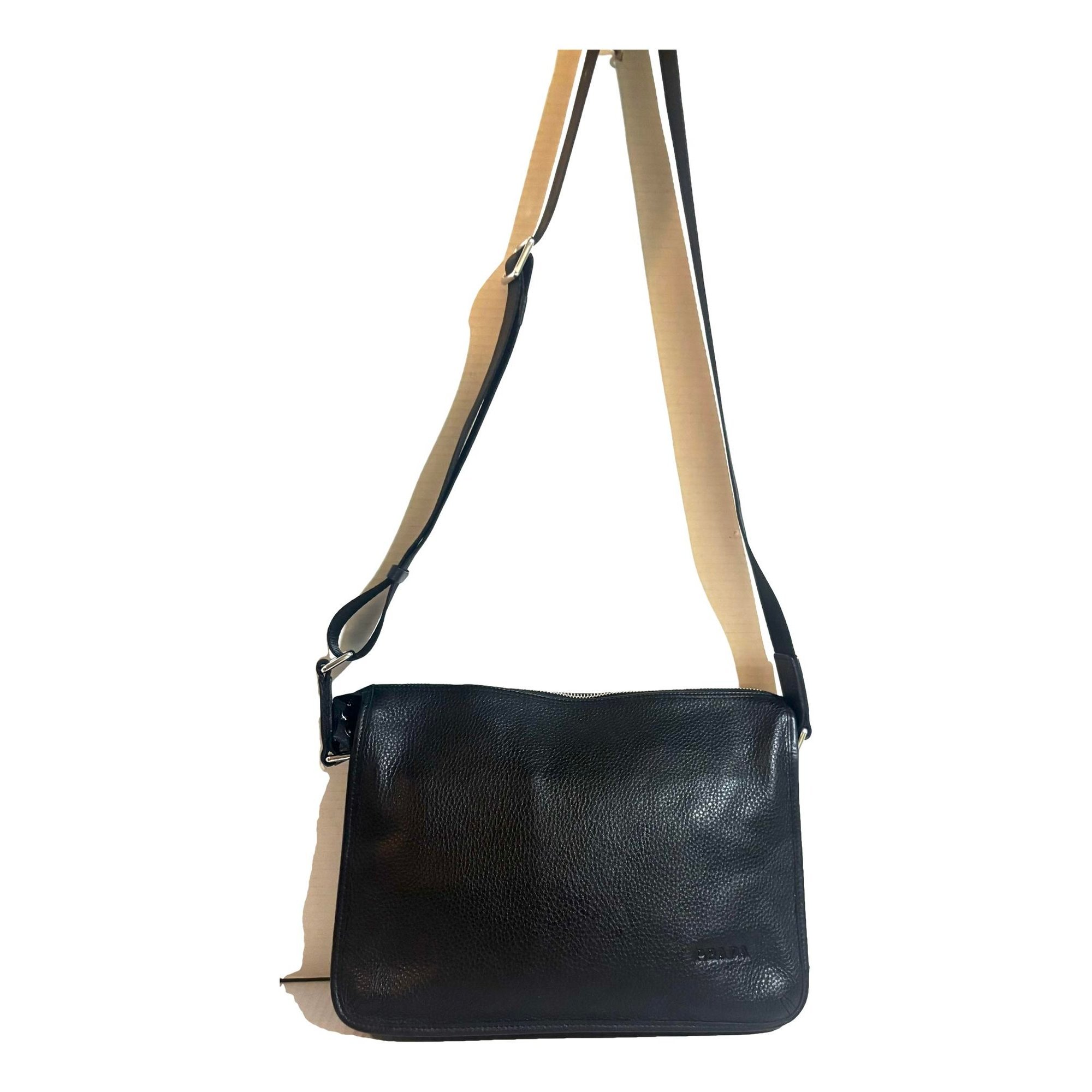 Leather crossbody bag