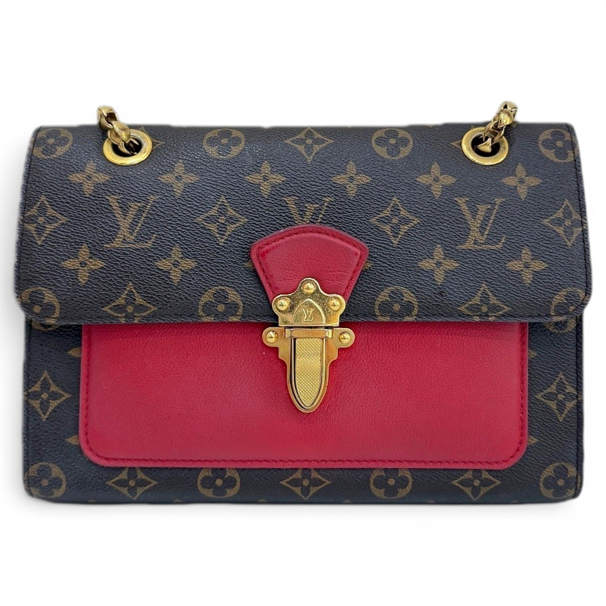 Victoire leather handbag
