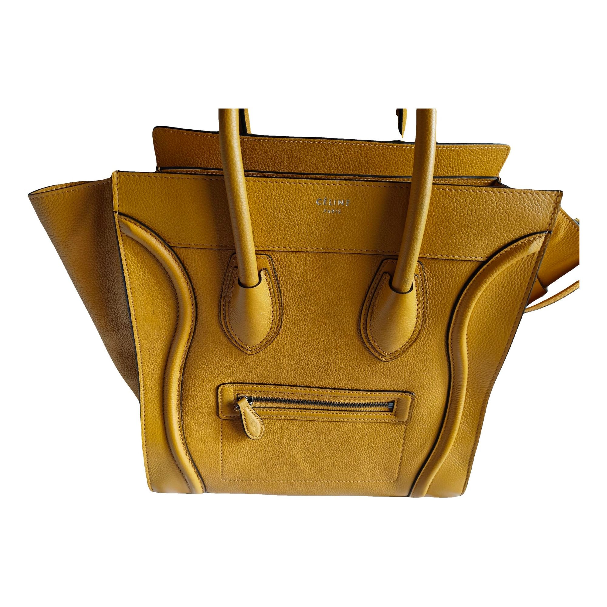 Luggage leather handbag