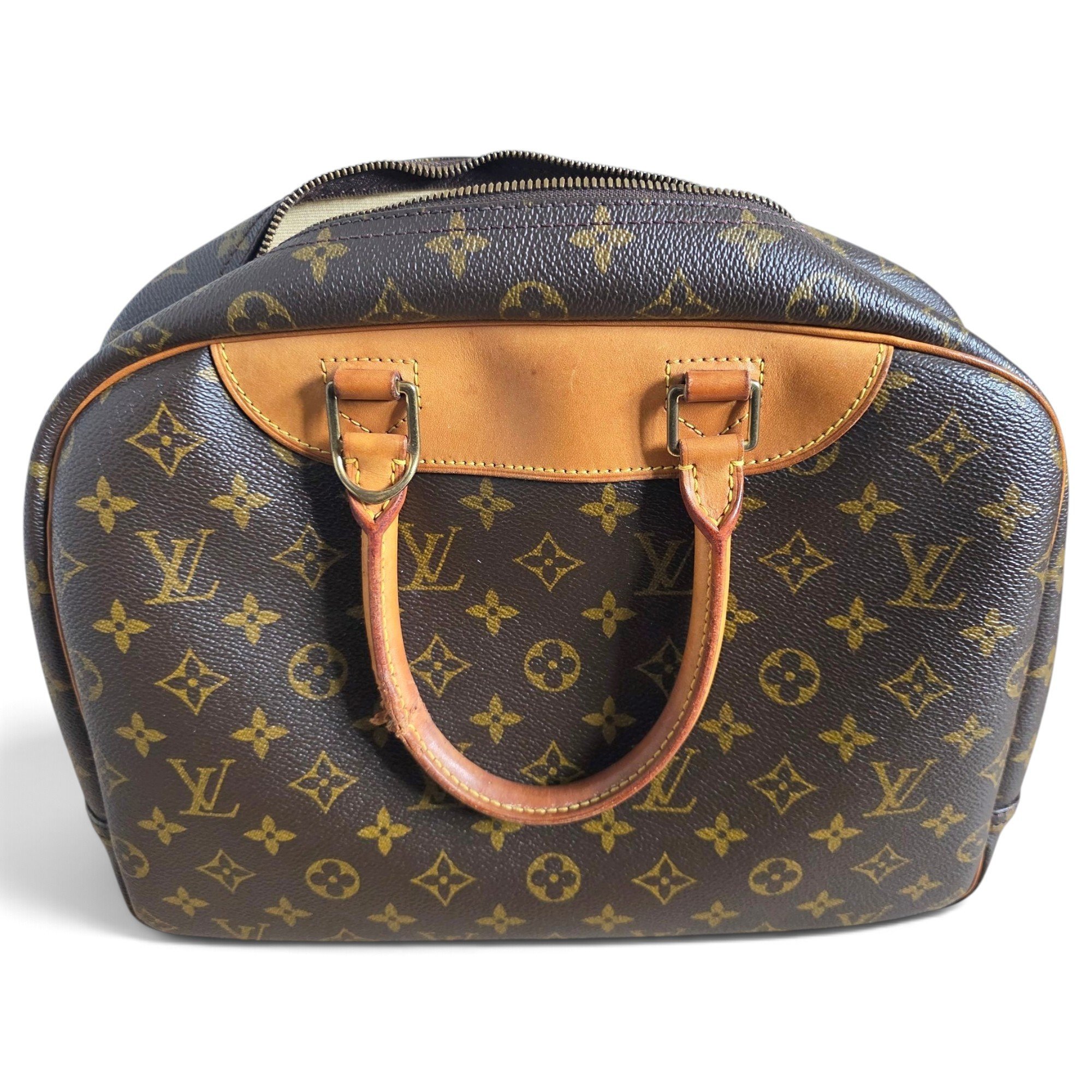 Deauville leather handbag