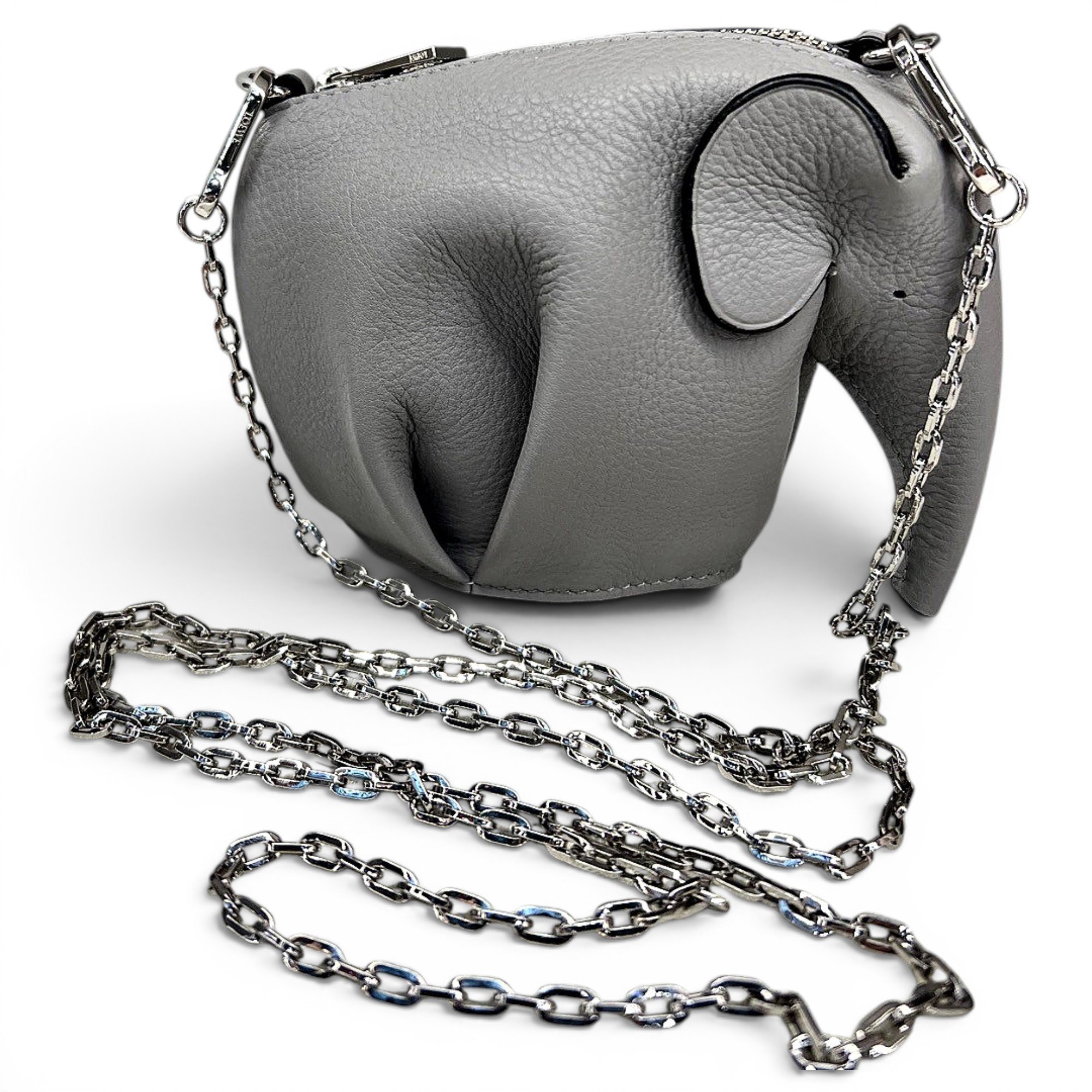 Animals leather handbag