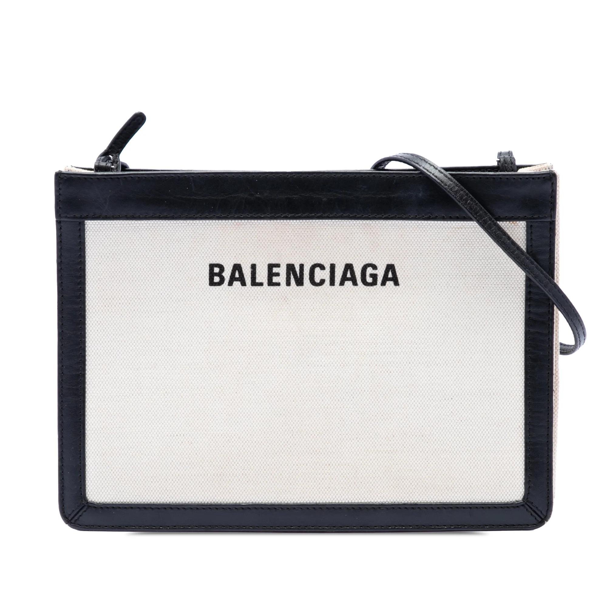 Balenciaga B cloth handbag