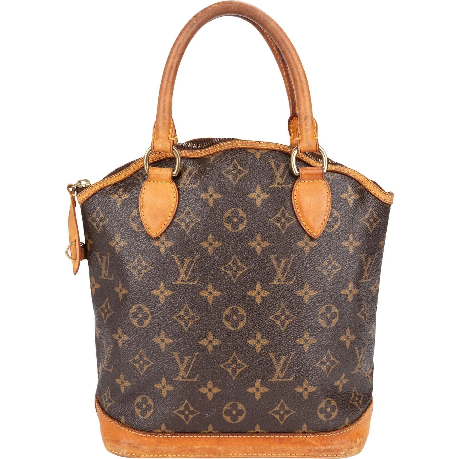 Louis Vuitton Lockit leather handbag
