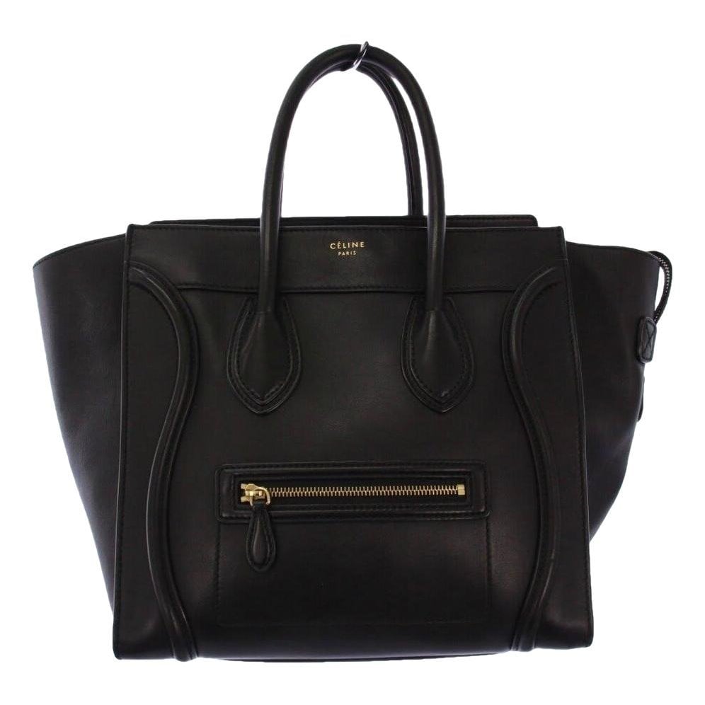 Luggage leather tote