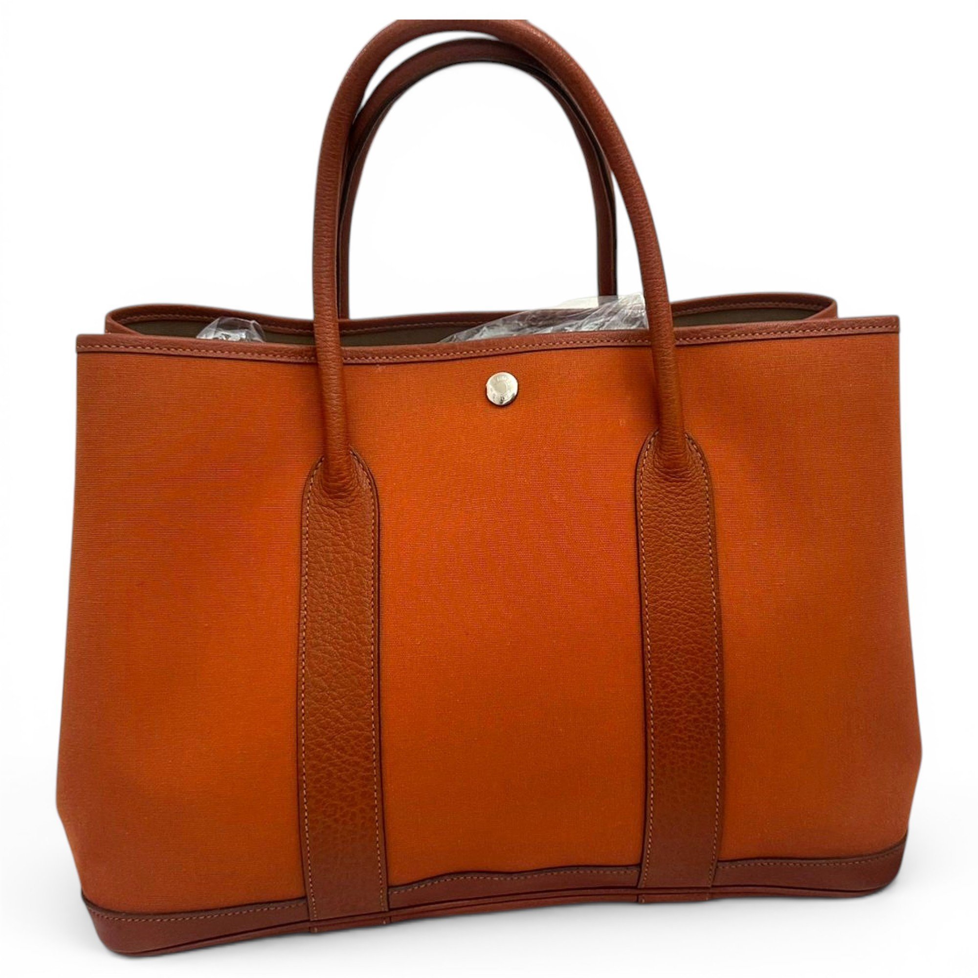 Garden Party leather tote
