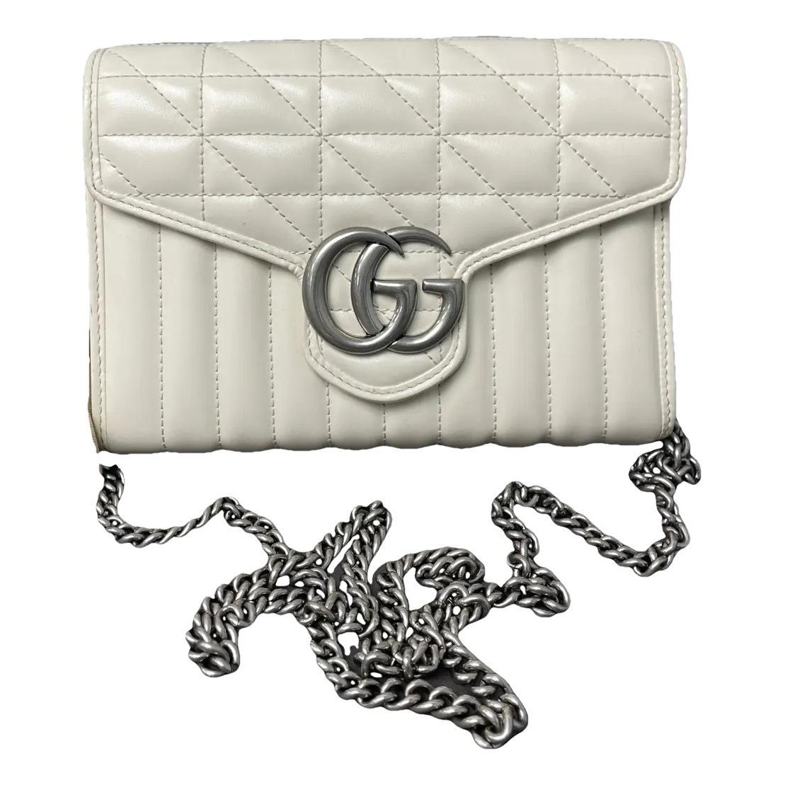 GG Marmont Chain leather crossbody bag