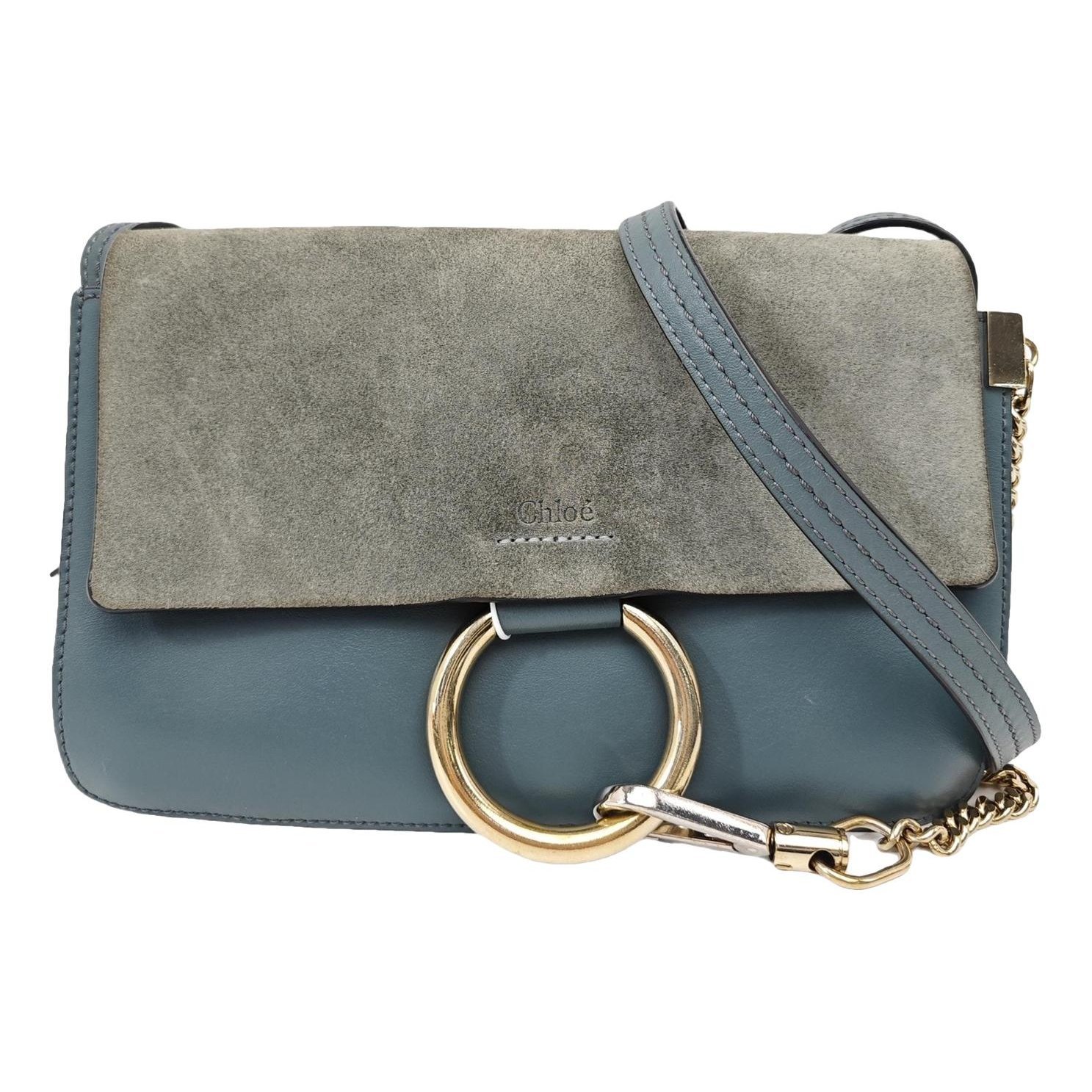 Faye leather handbag