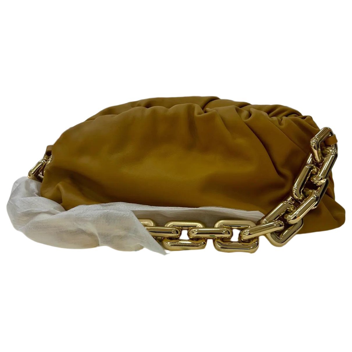 Chain Pouch leather handbag
