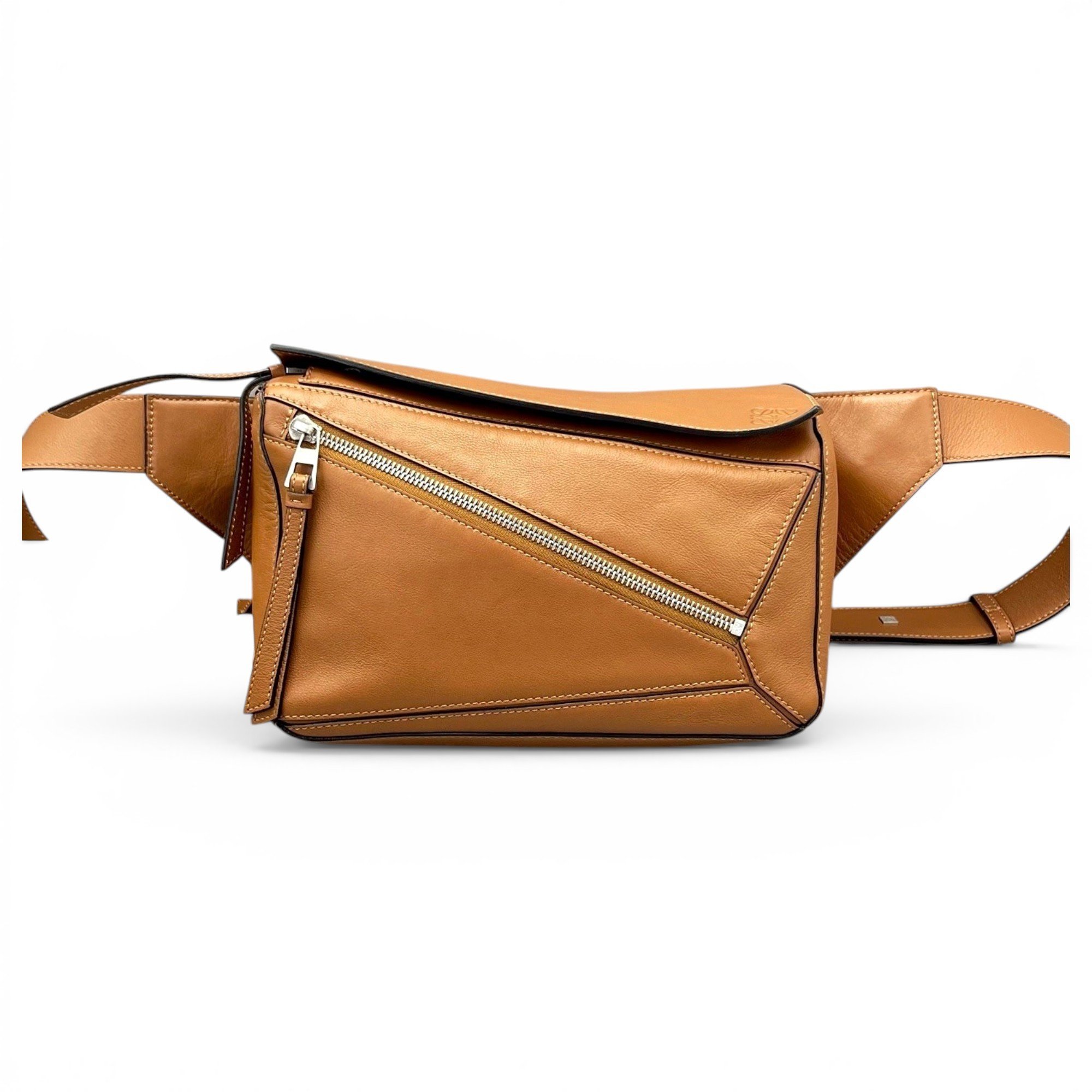 Puzzle Bumbag leather handbag