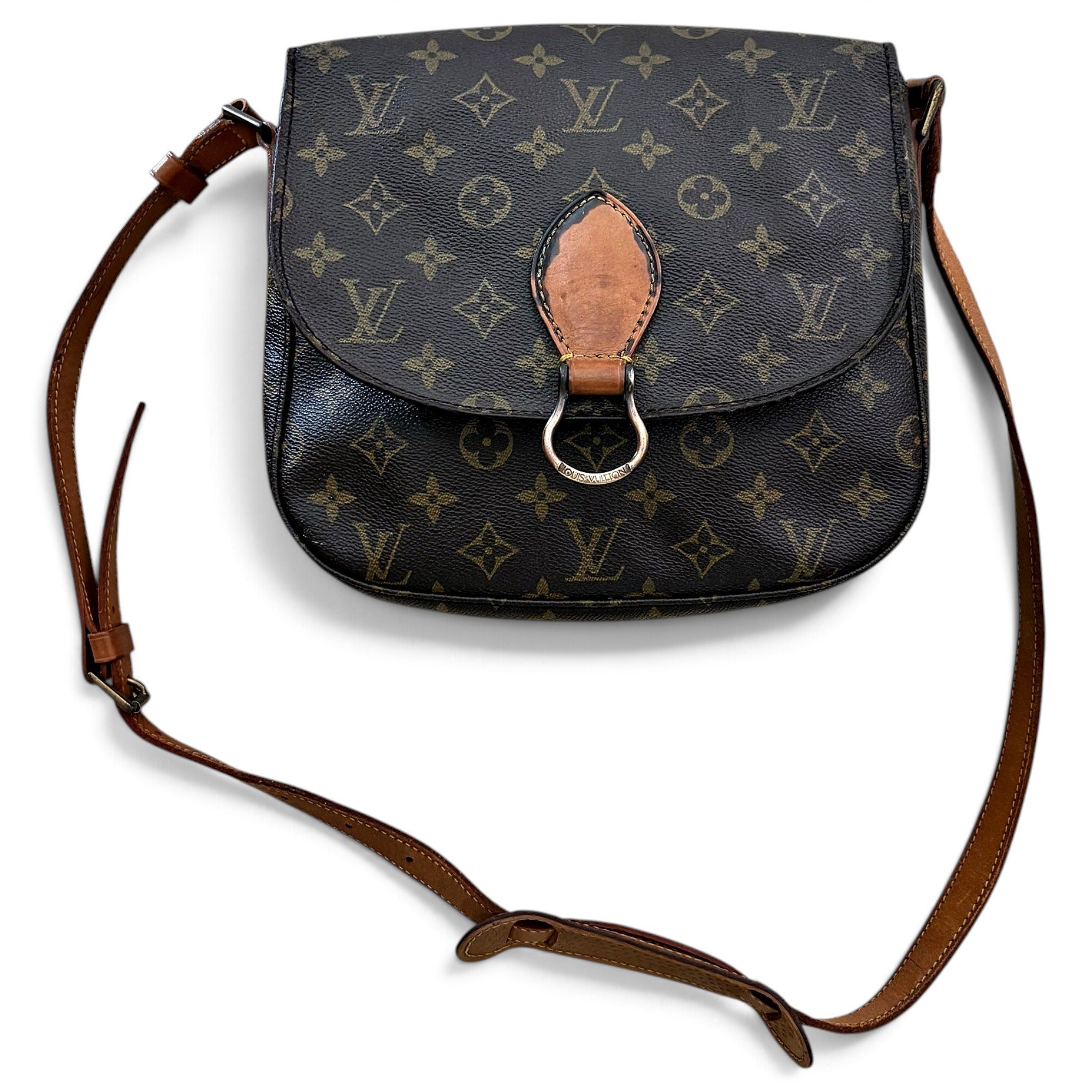 Saint Cloud leather crossbody bag
