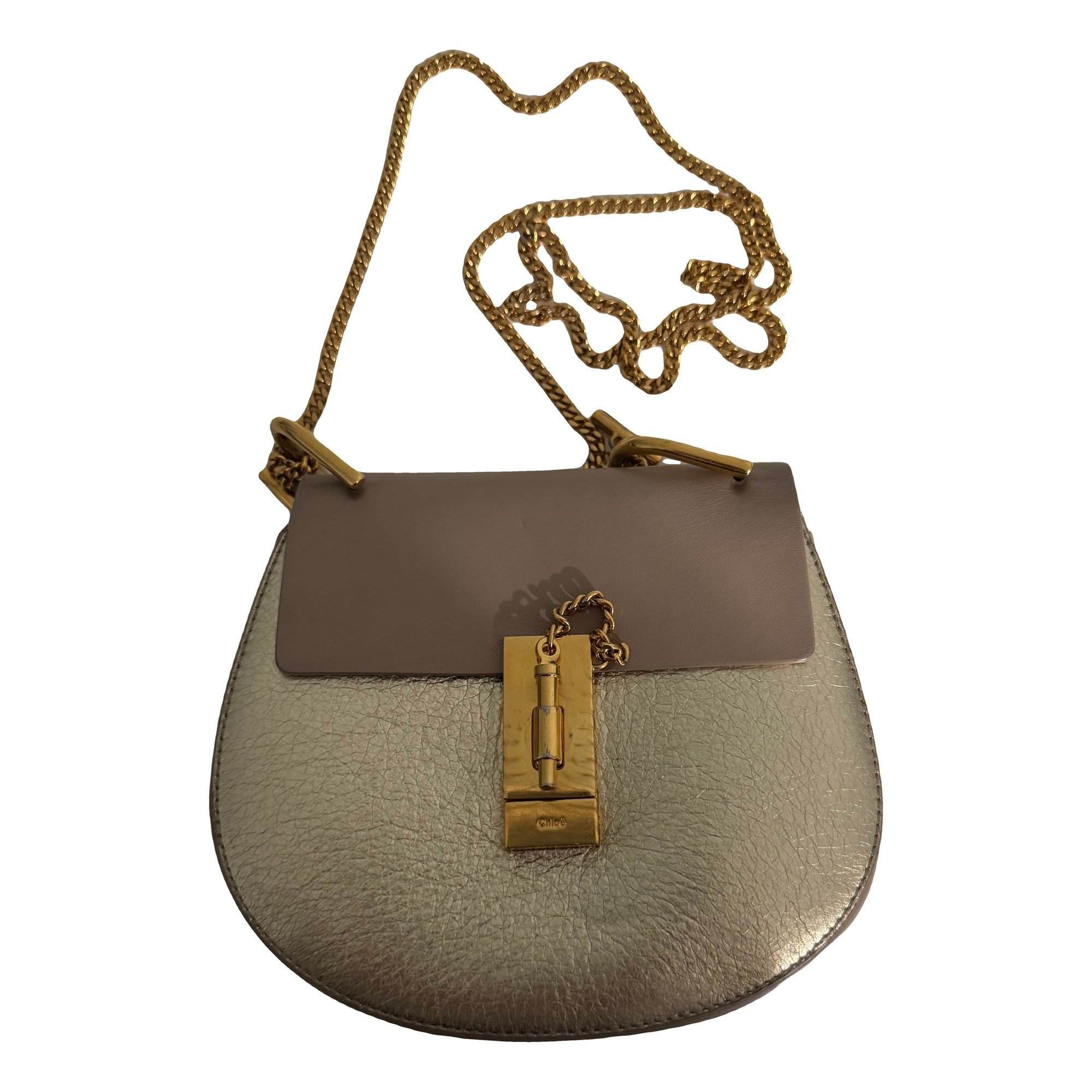 Drew leather crossbody bag