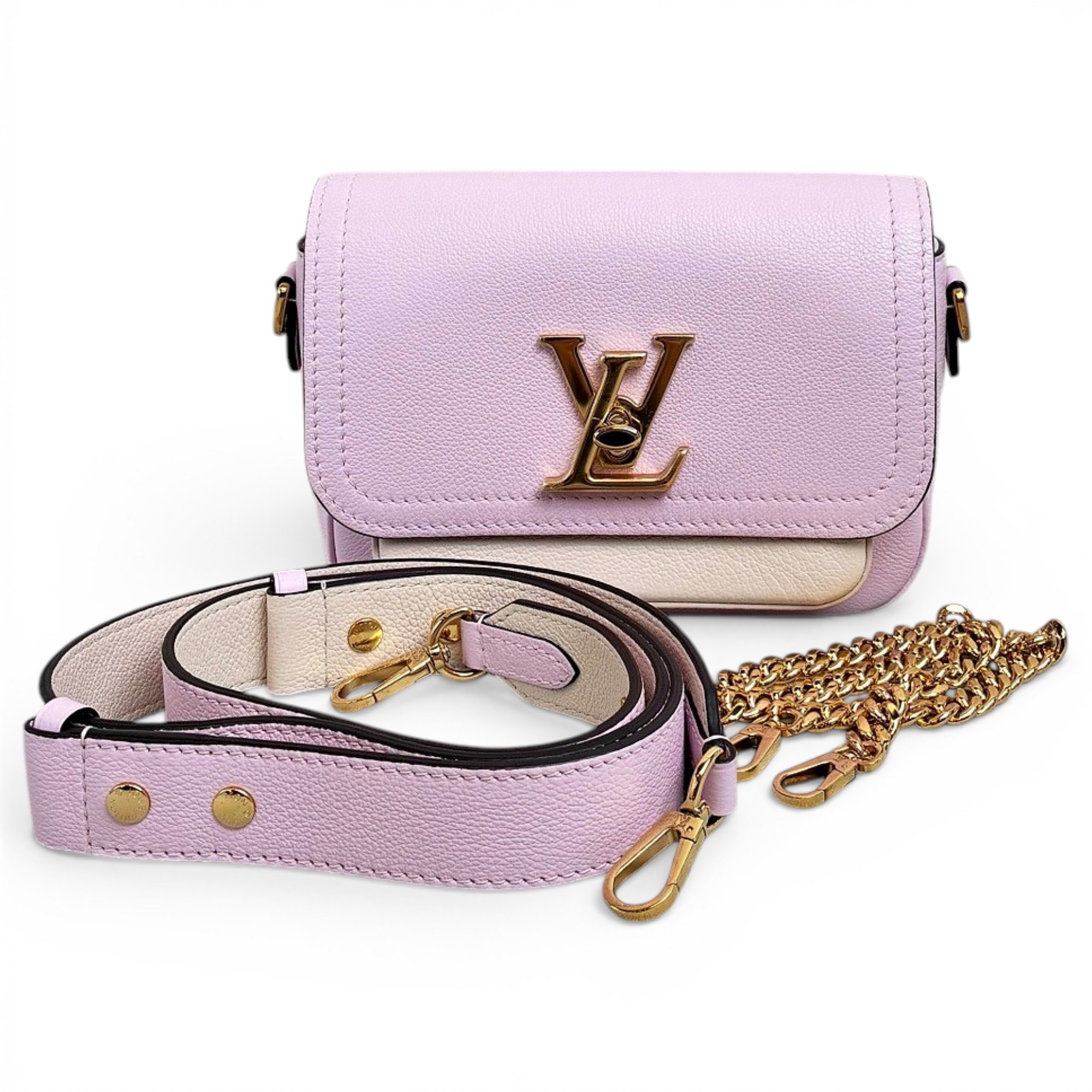 Louis Vuitton Lockme Tender leather handbag