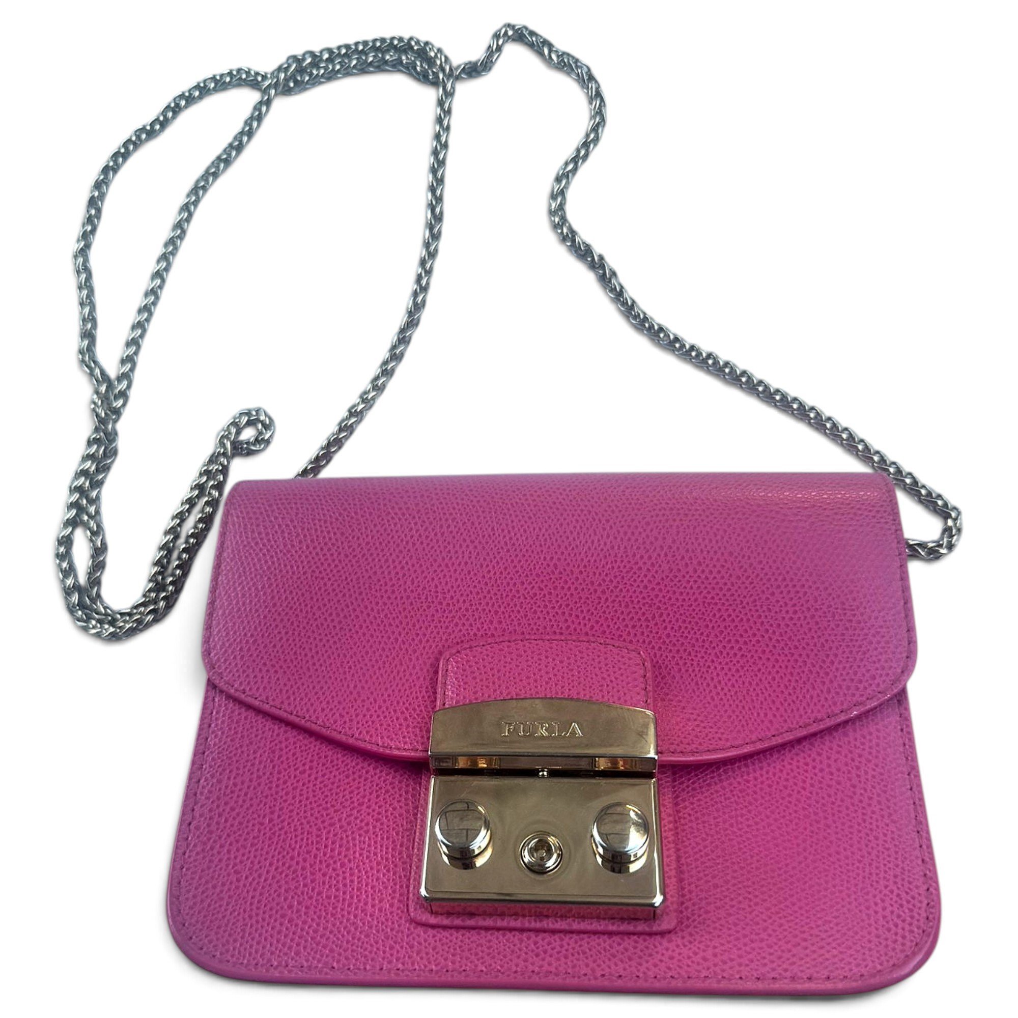 Metropolis leather mini bag