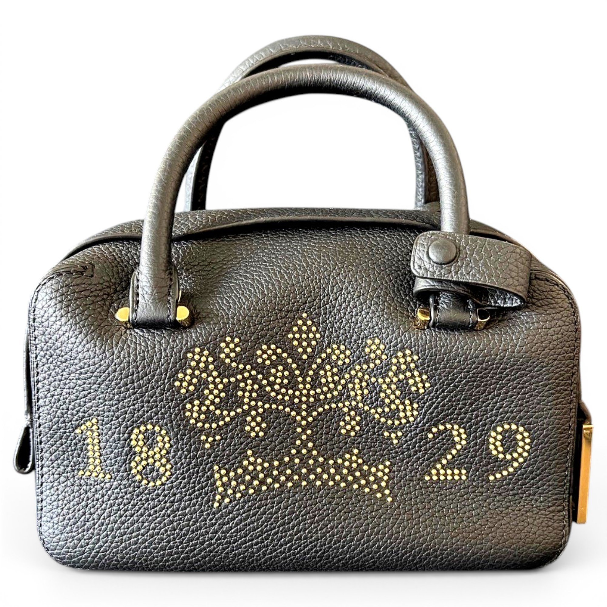 Cool Box leather handbag