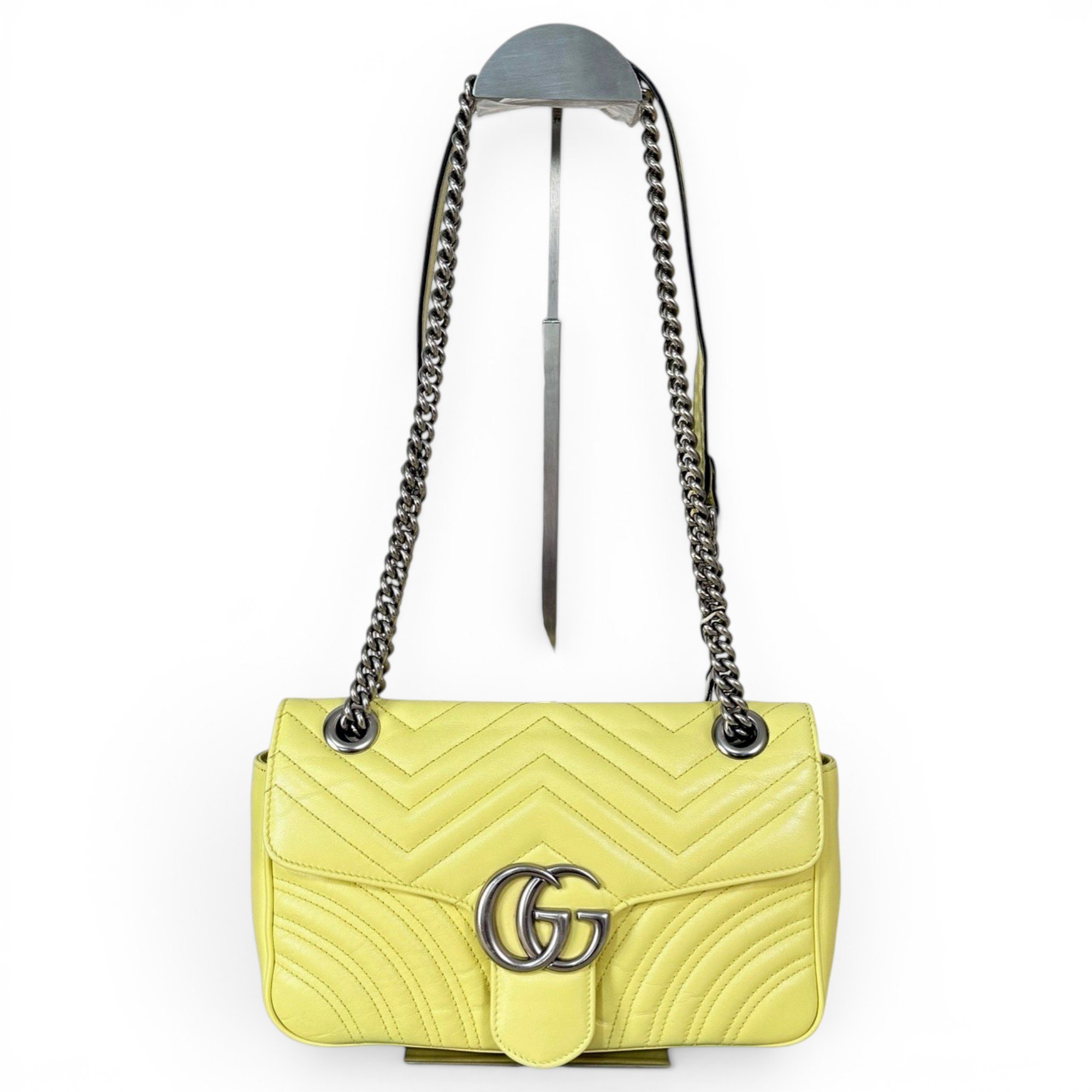 GG Marmont Flap leather handbag