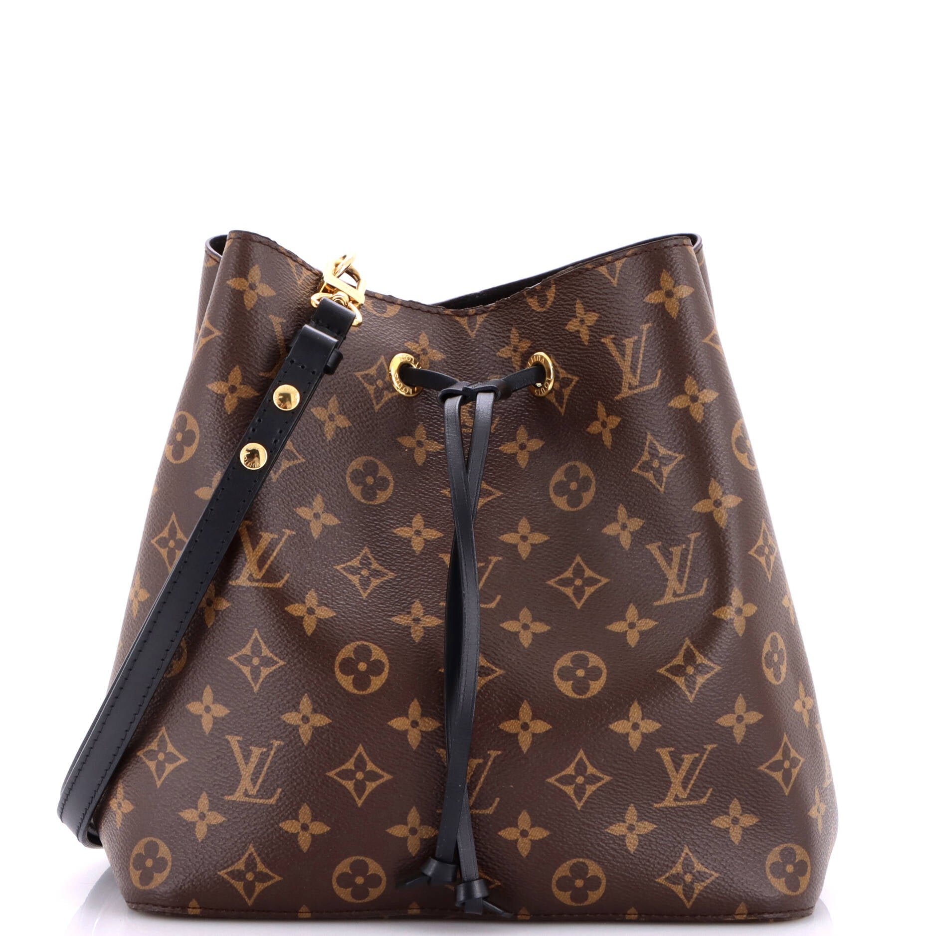 NeoNoe Handbag Monogram Canvas with Leather MM