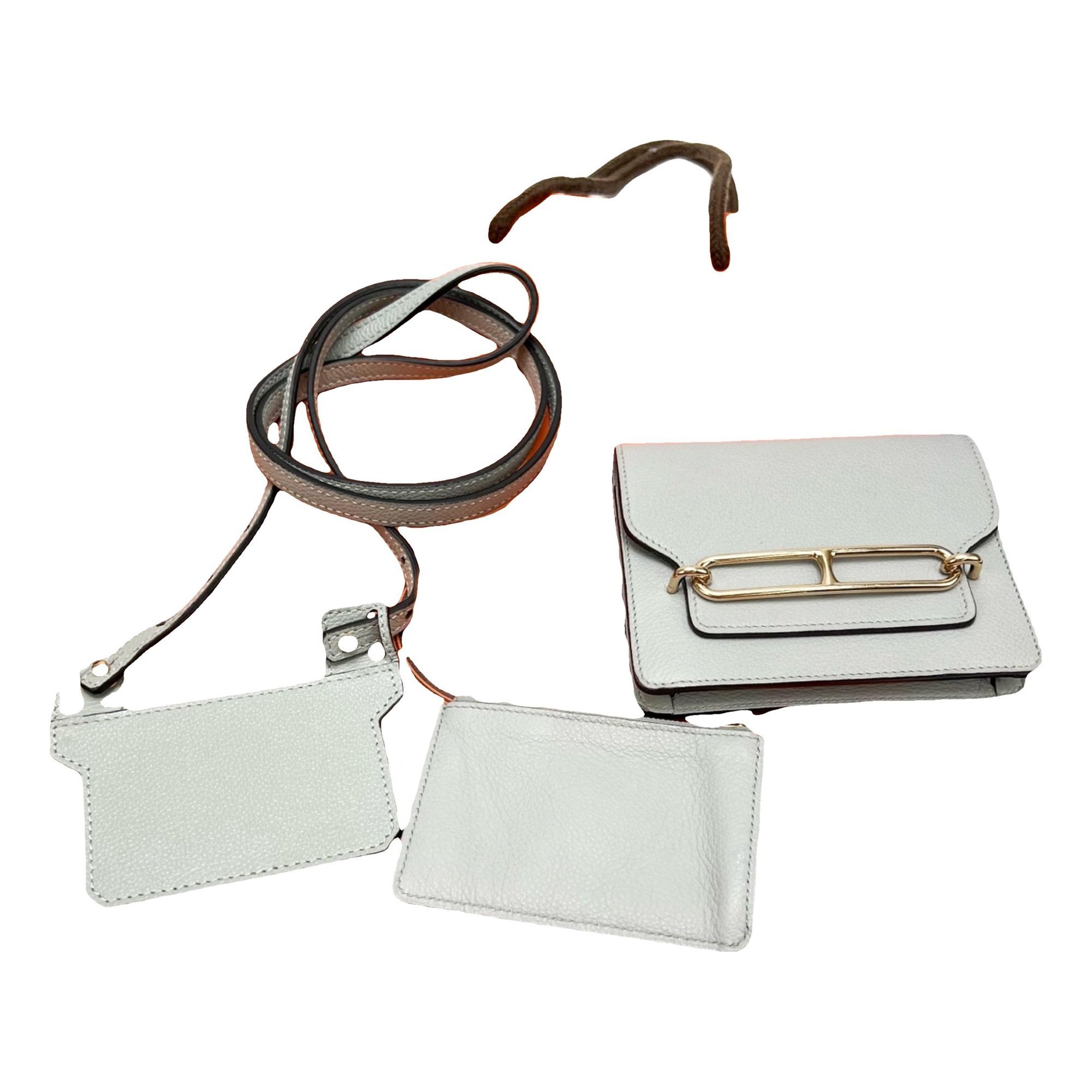 Roulis leather crossbody bag
