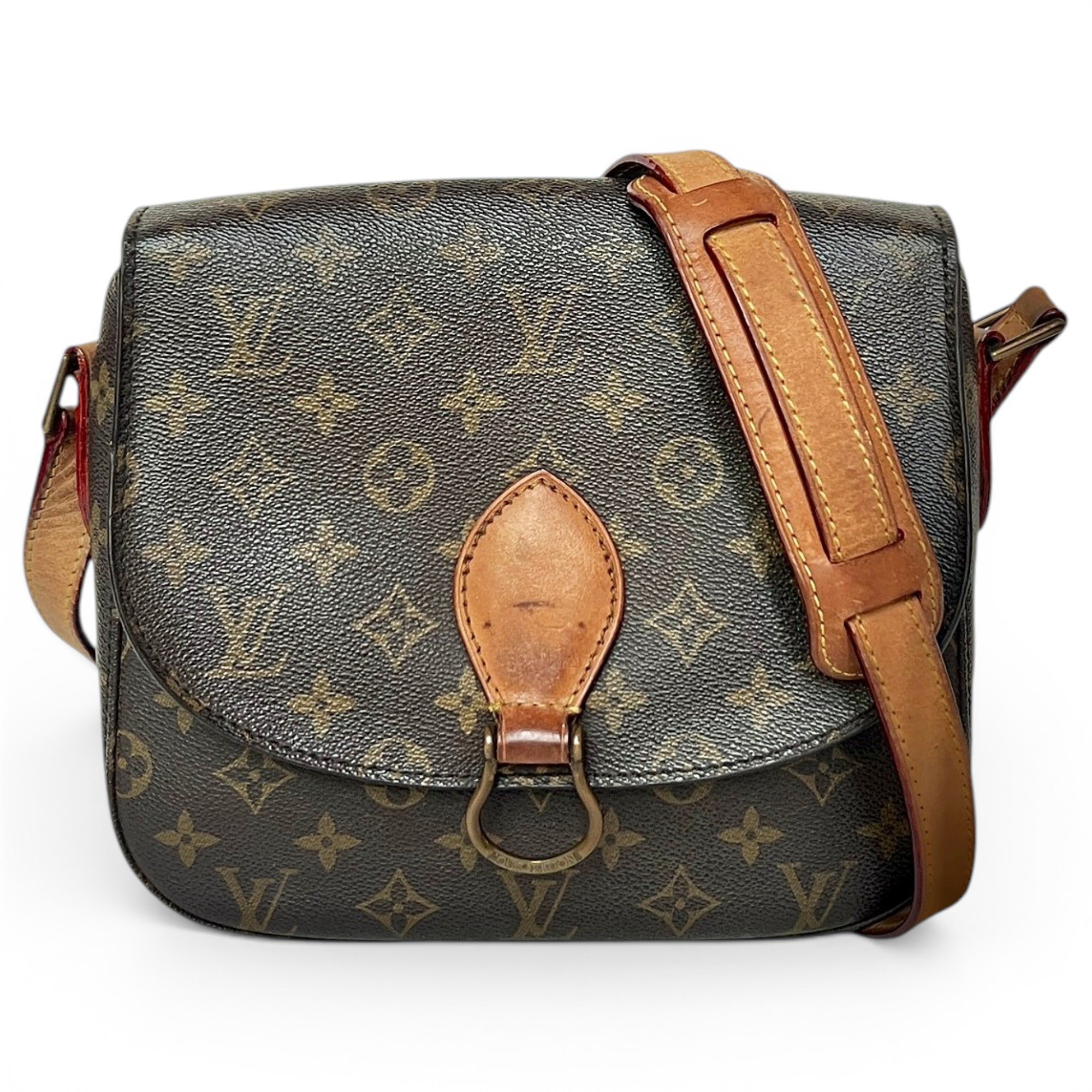Saint Cloud vintage leather crossbody bag