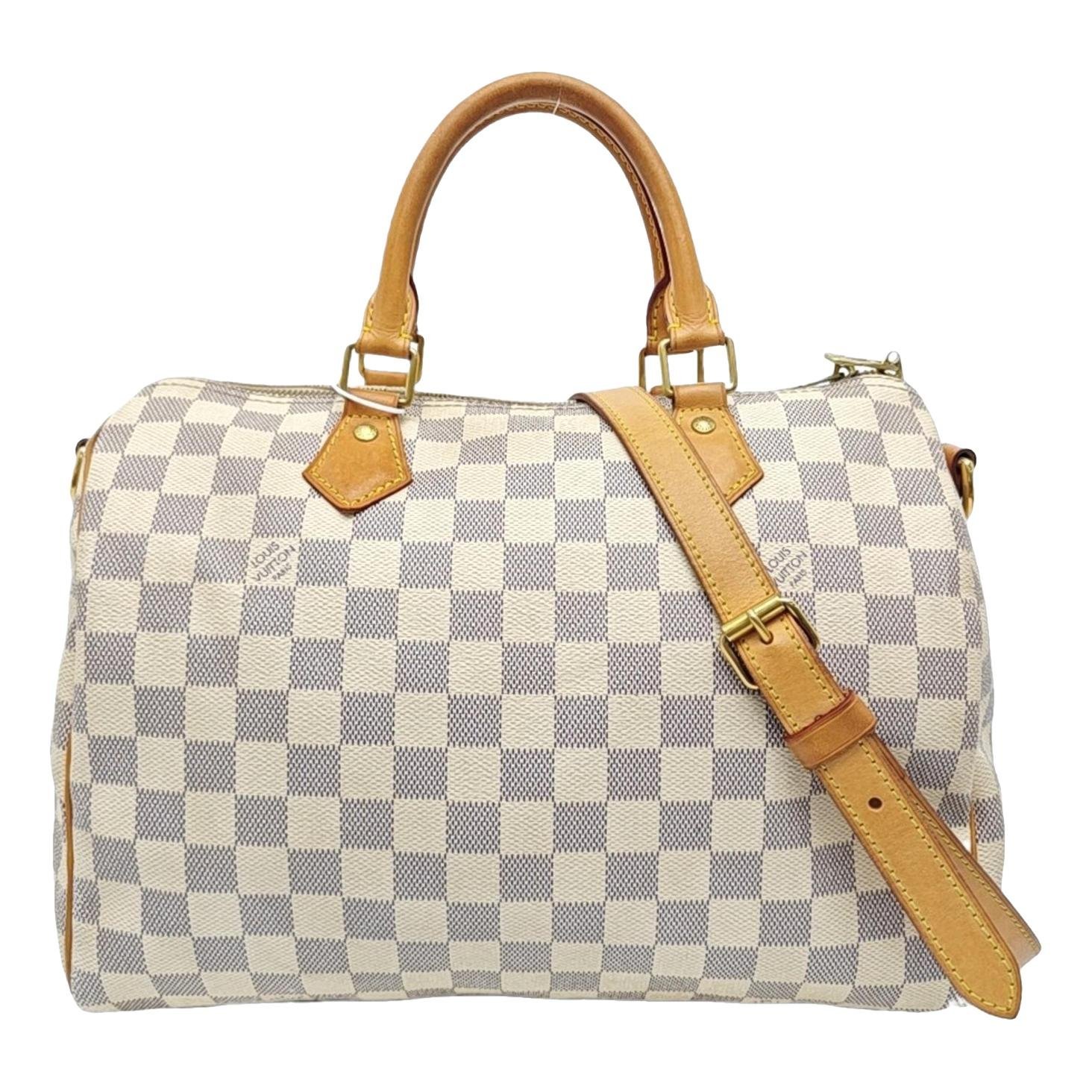 Nano Speedy / Mini HL leather handbag