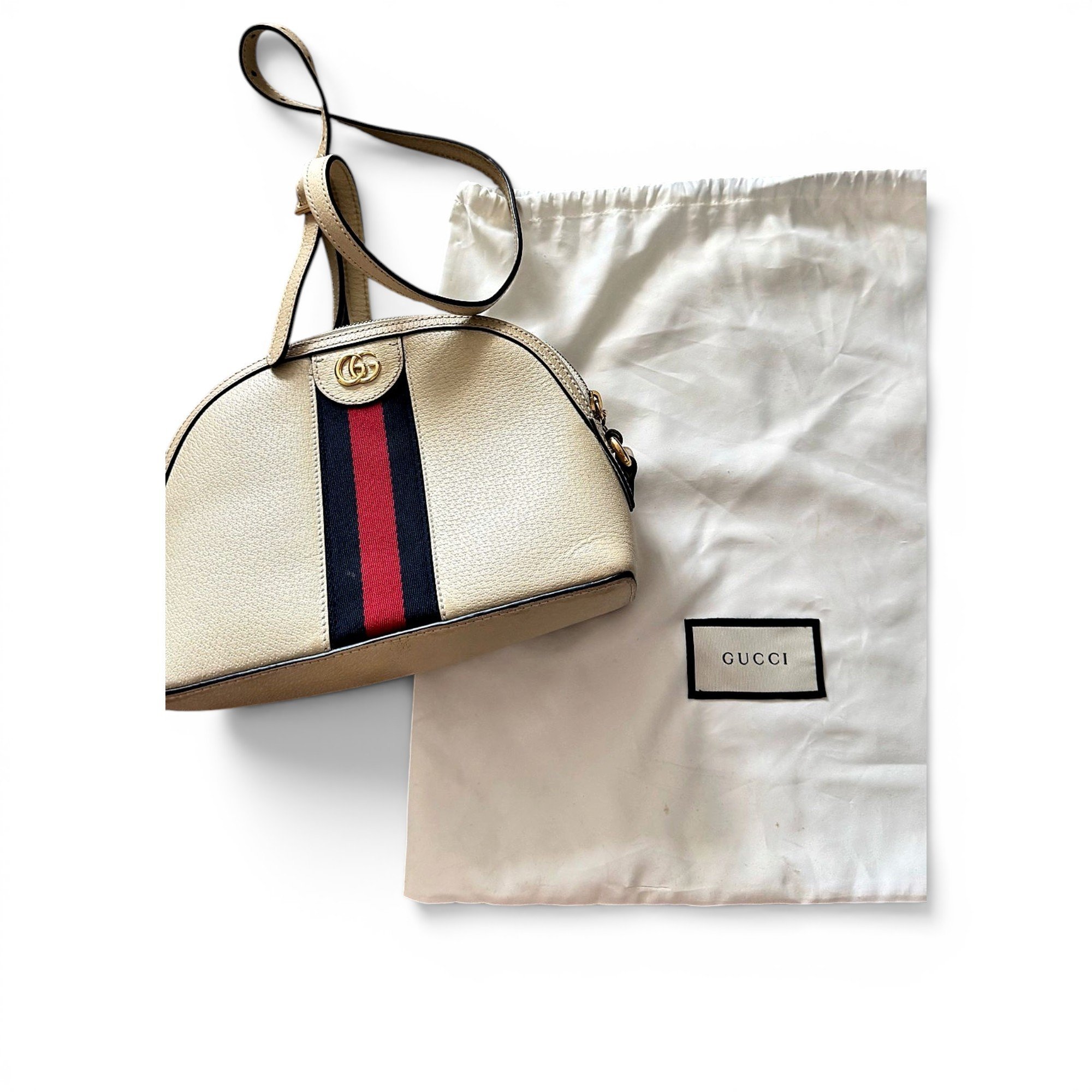 Ophidia leather handbag