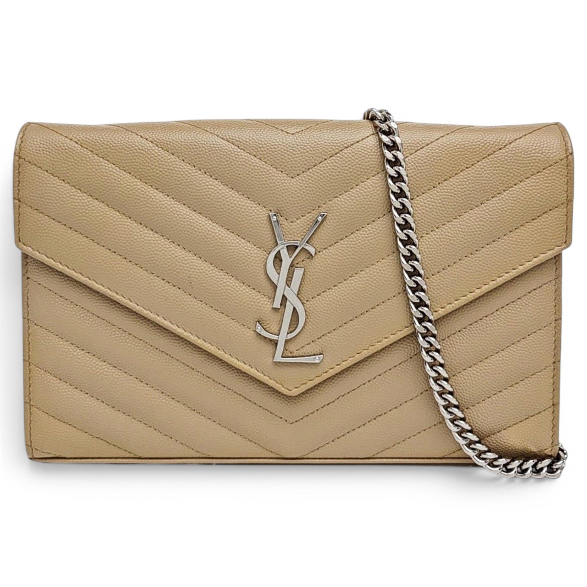 Baby monogramme leather handbag