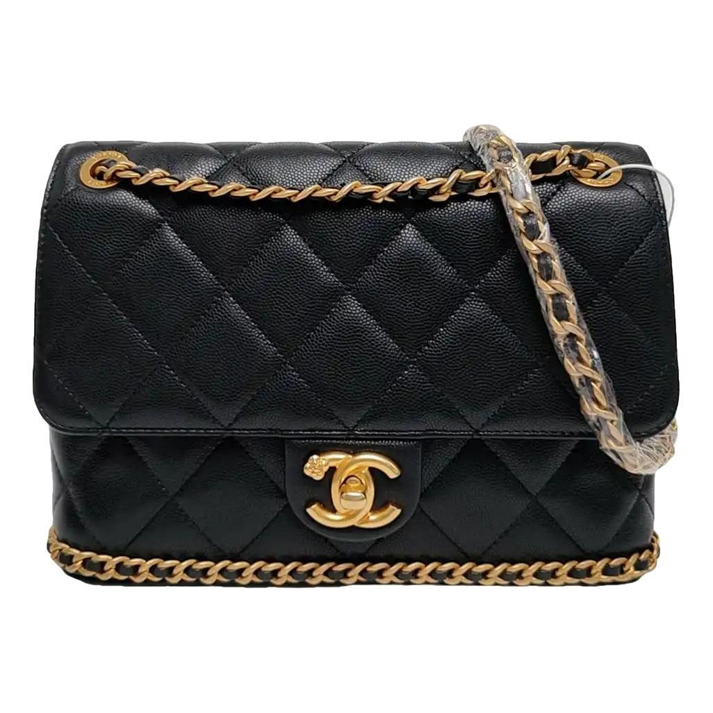 Leather crossbody bag