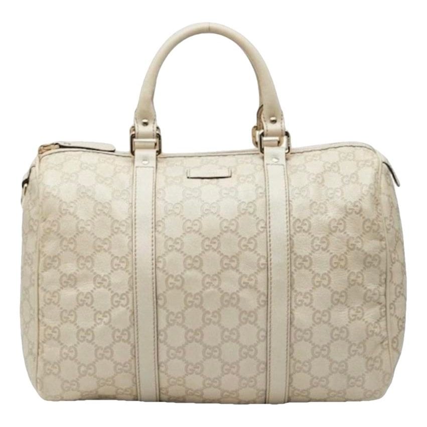 Boston leather bag